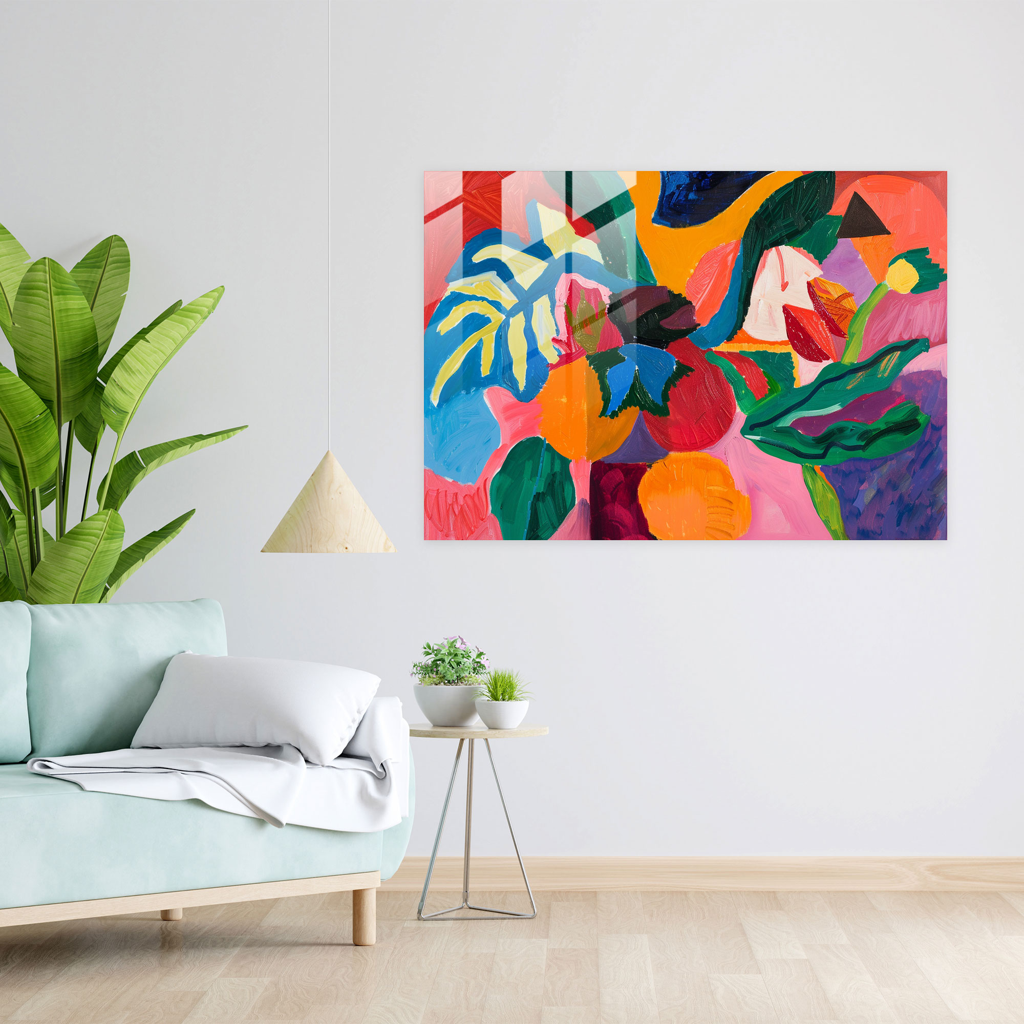 Henri Matisse Modern Art - Henri Matisse, Home Decoration, Glass Print, Modern Art