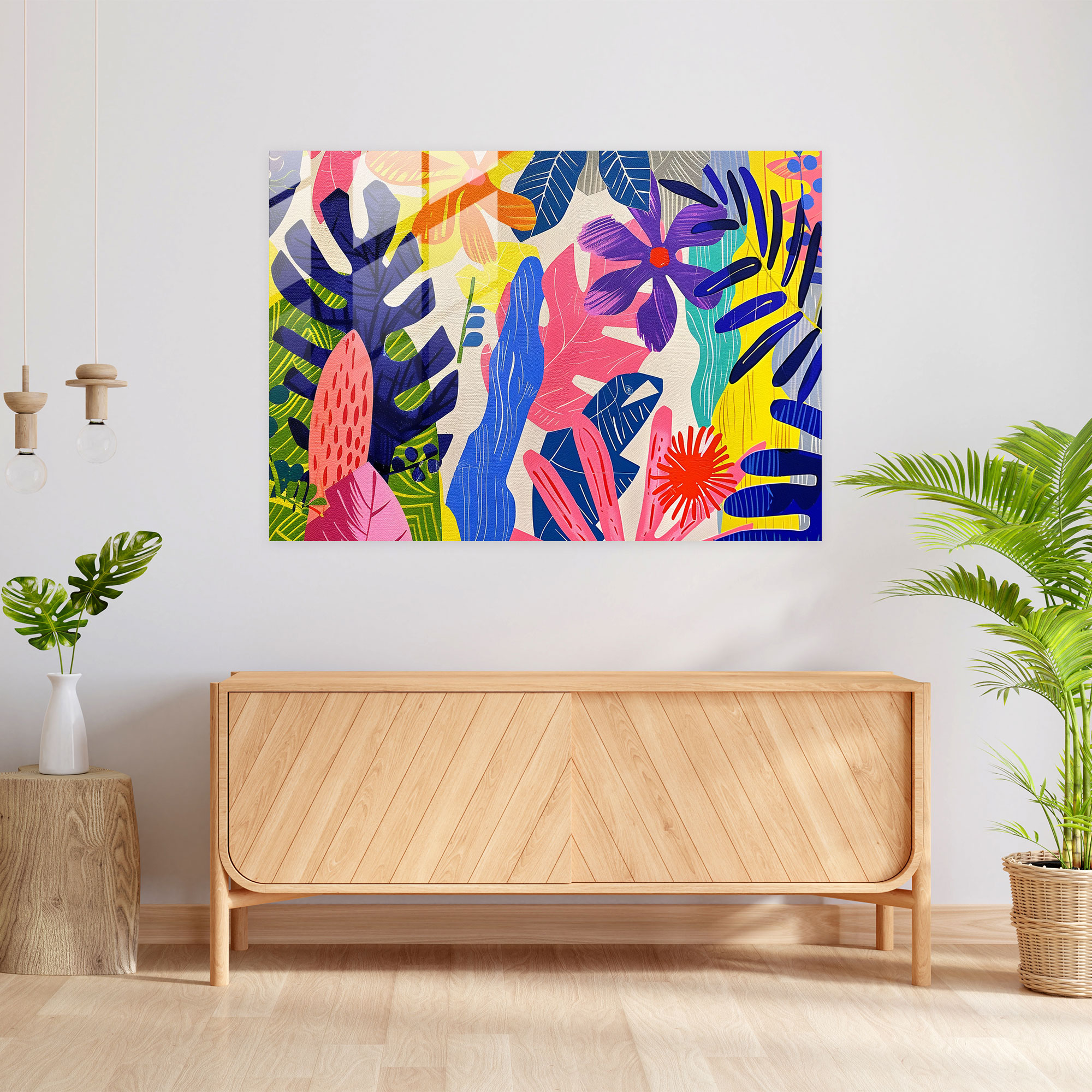 Henri Matisse Wall Decoration - Henri Matisse, Home Decoration, Glass Wall Art, Modern Art