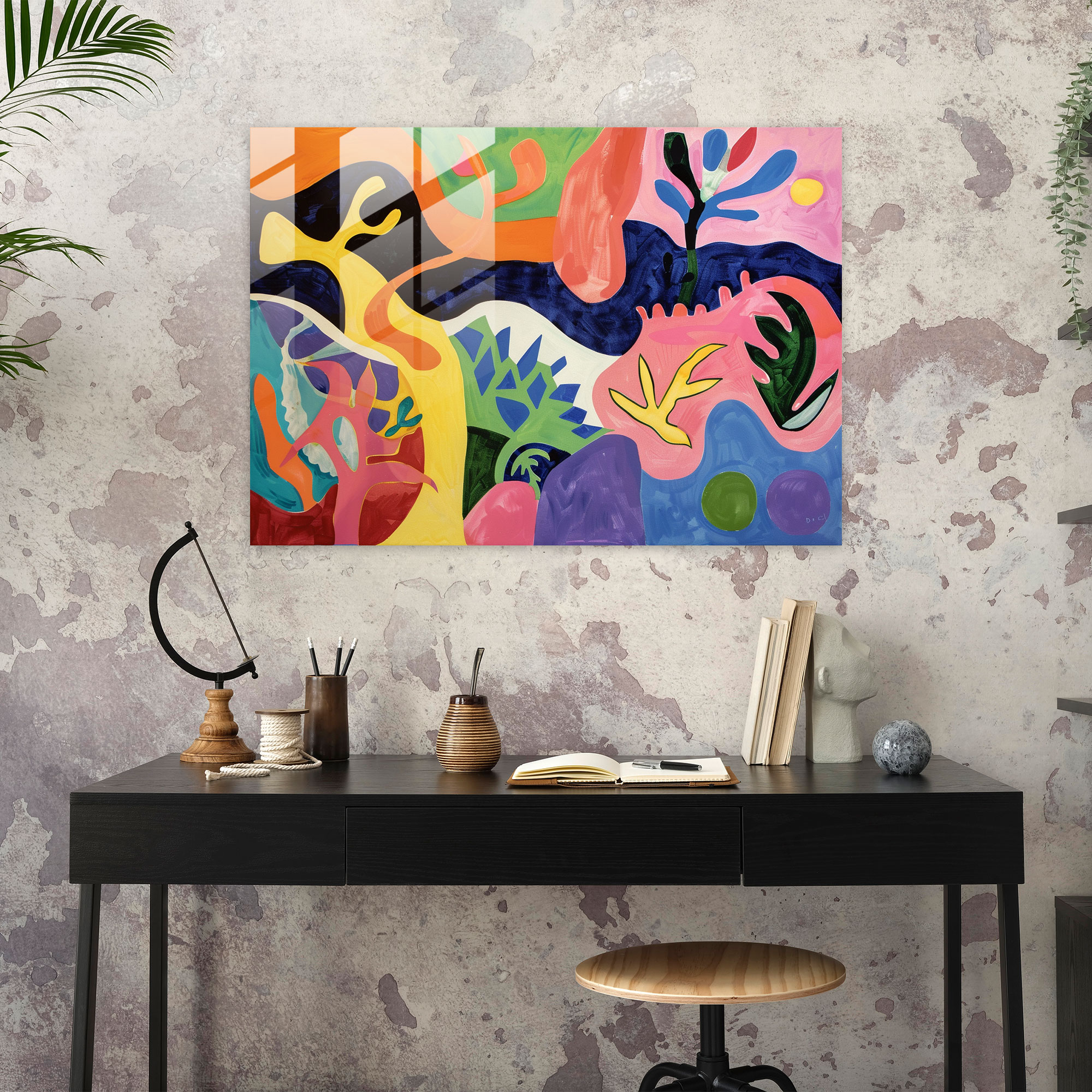 Henri Matisse Glass Art - Henri Matisse, Glass Art, Wall Decoration, Home Decoration