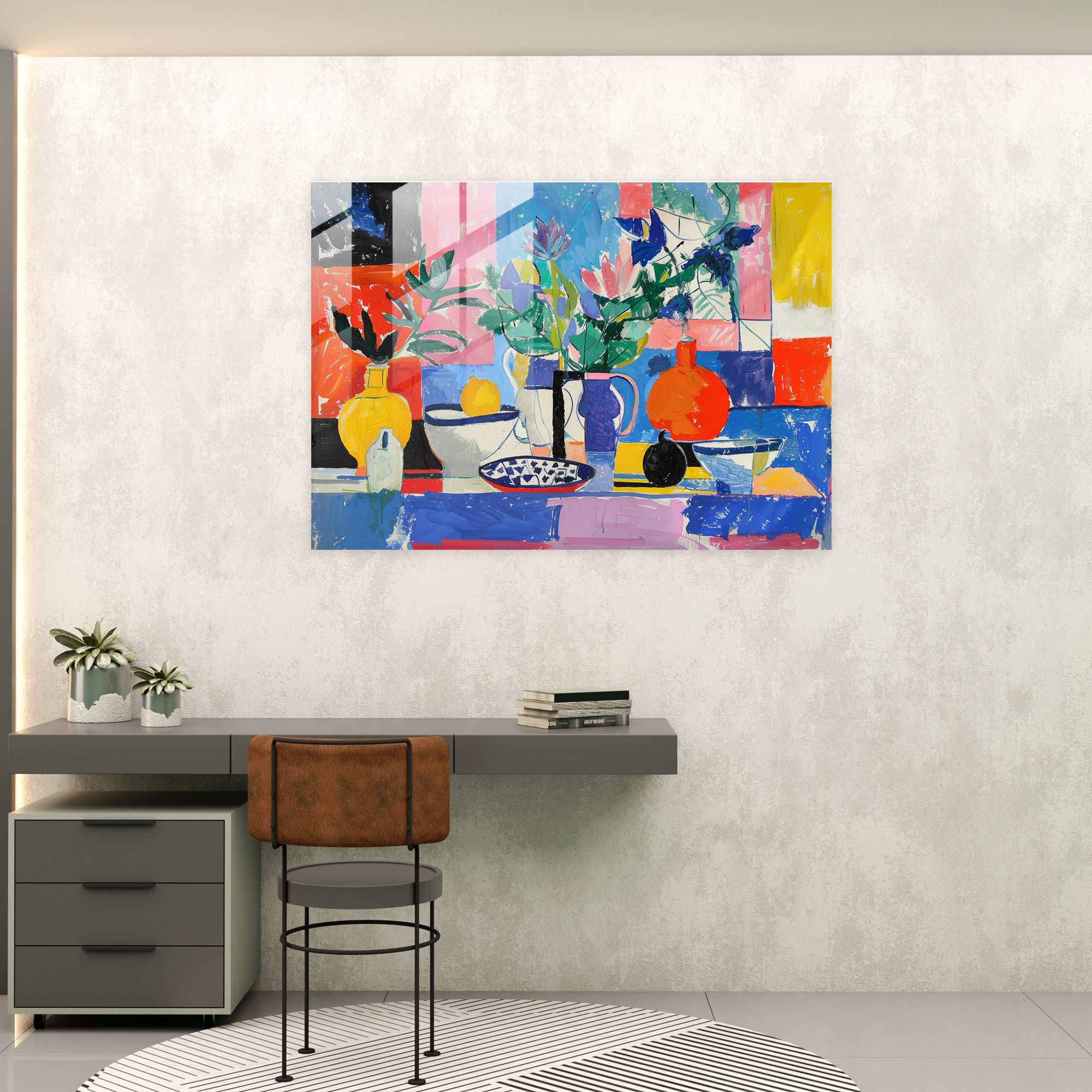 Henri Matisse Glass Art - Henri Matisse, Glass Art, Glass Print, Modern Art
