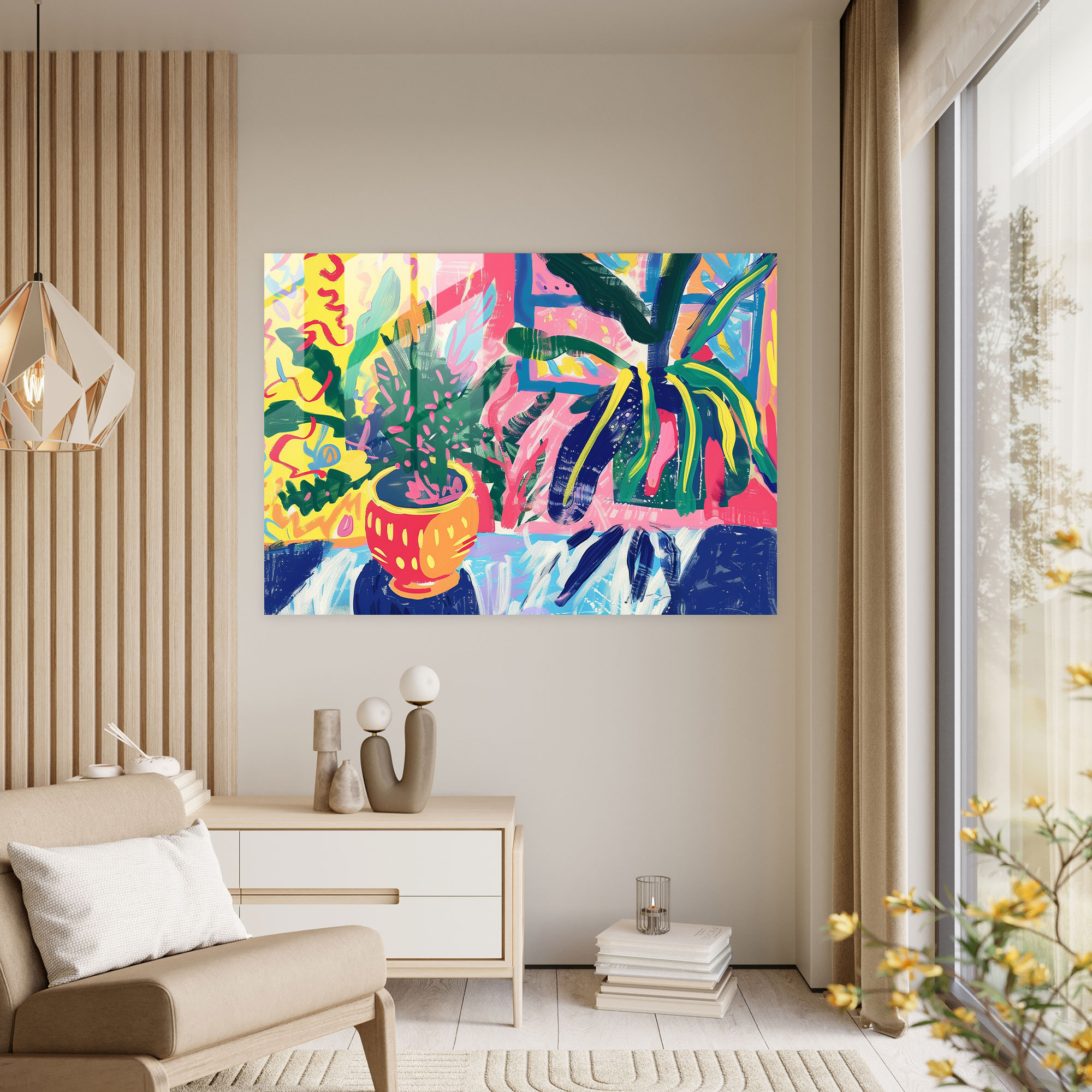 Henri Matisse Glass Print - Henri Matisse, Wall Decoration, Home Decoration, Henri Matisse
