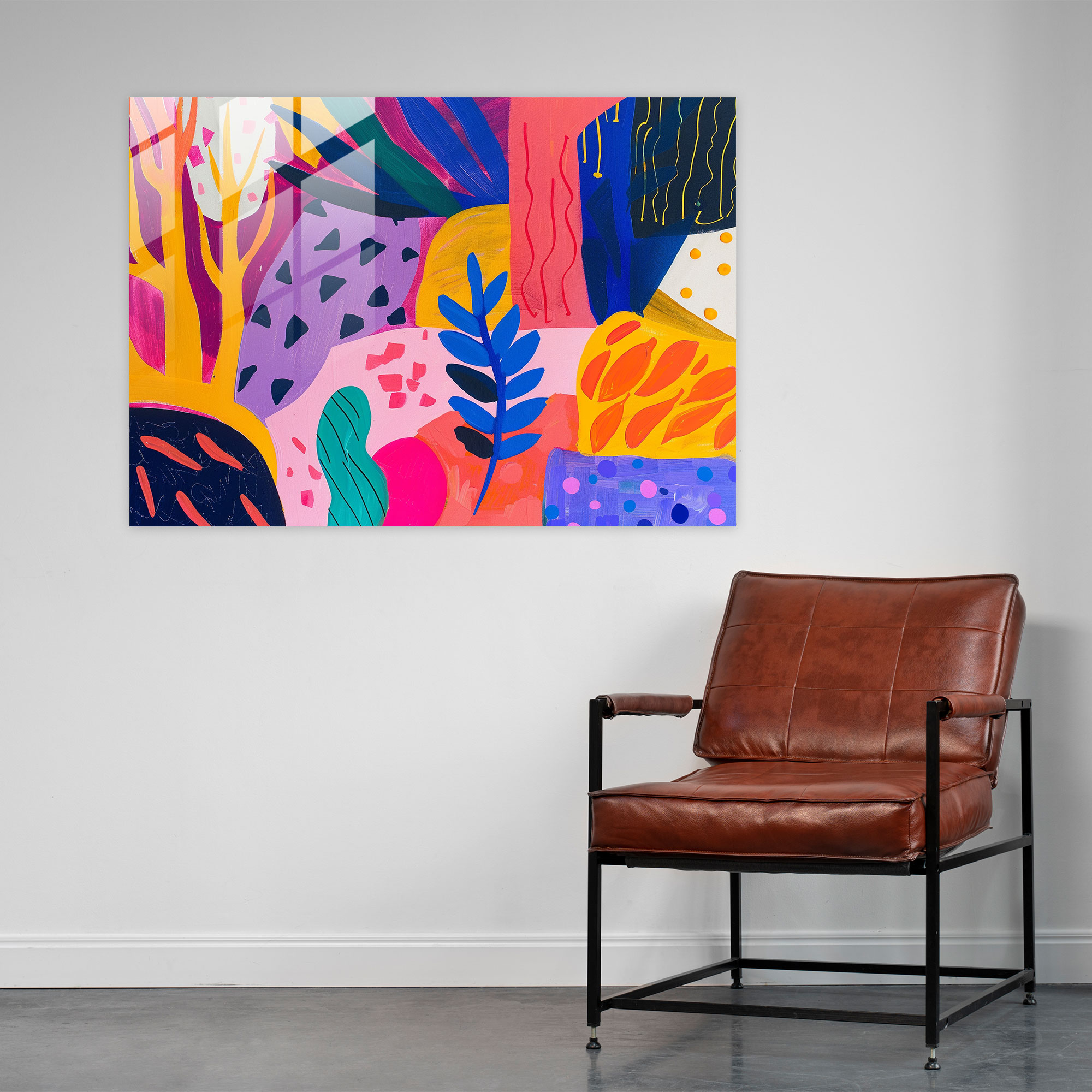 Henri Matisse Glass Print Modern Art - Henri Matisse, Glass Print, Henri Matisse, Glass Wall Art