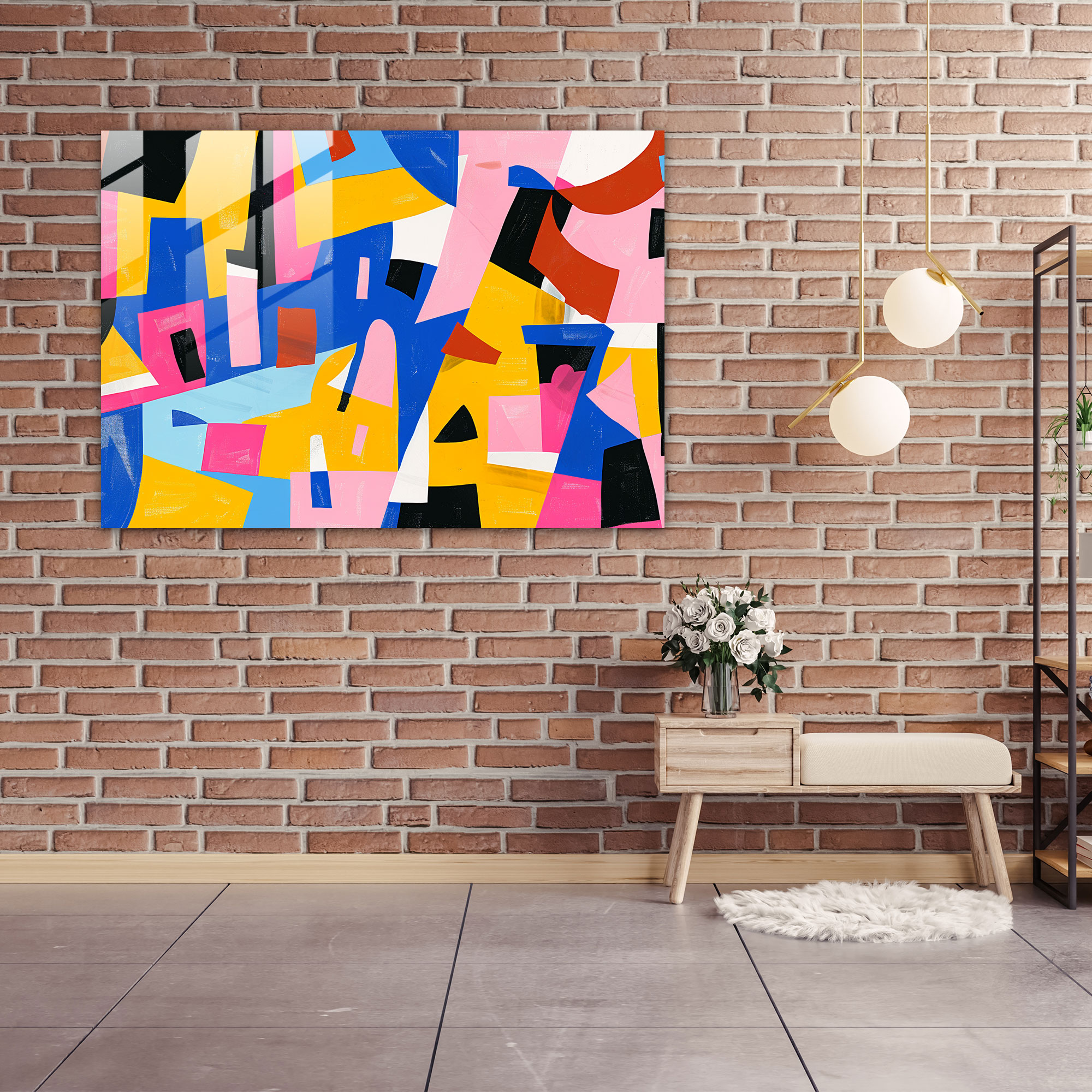 Henri Matisse Modern Art Glass Print - Henri Matisse, Henri Matisse, Wall Decoration, Home Decoration