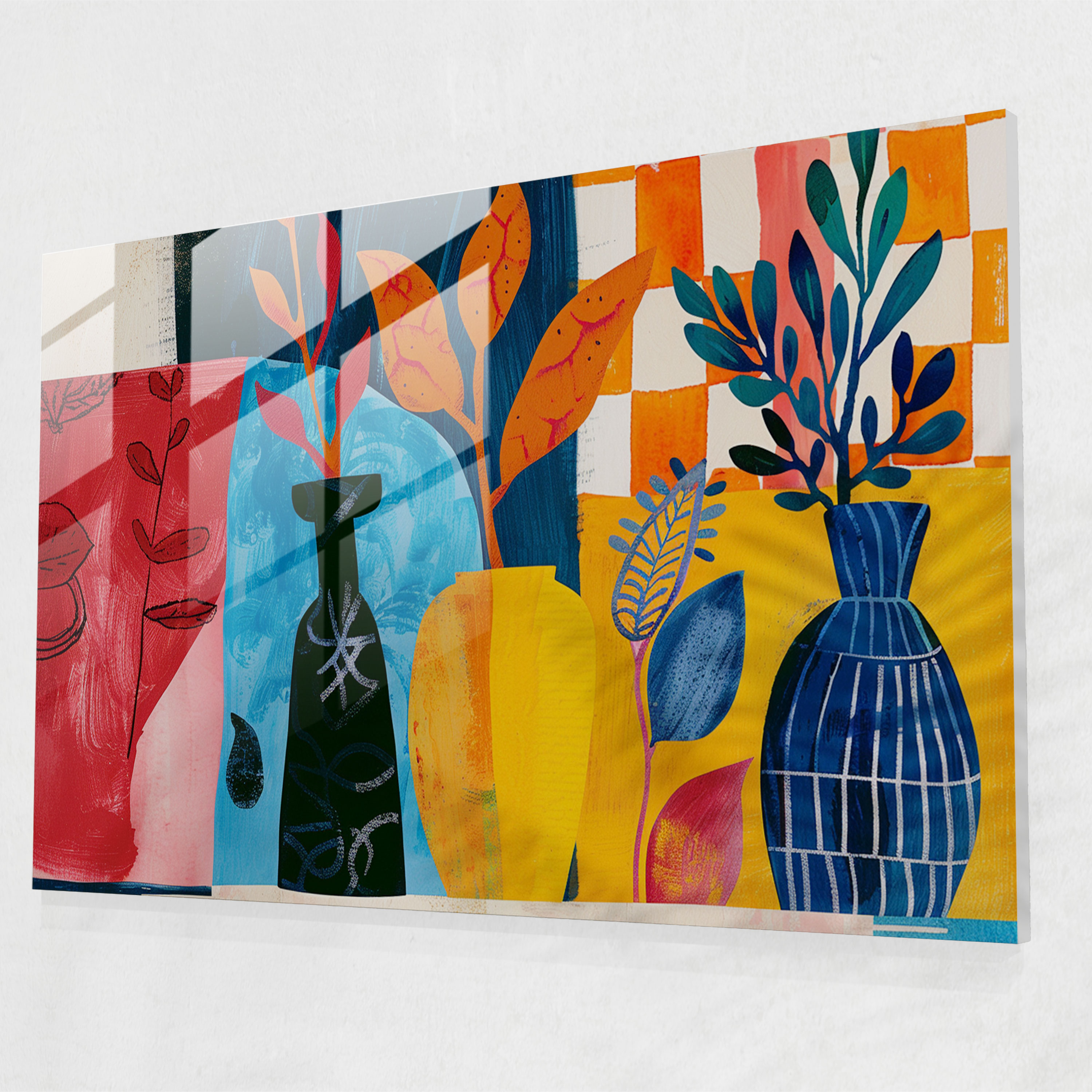 Henri Matisse Glass Wall Art Modern Art - Henri Matisse, Glass Wall Art, Home Decoration, Modern Art