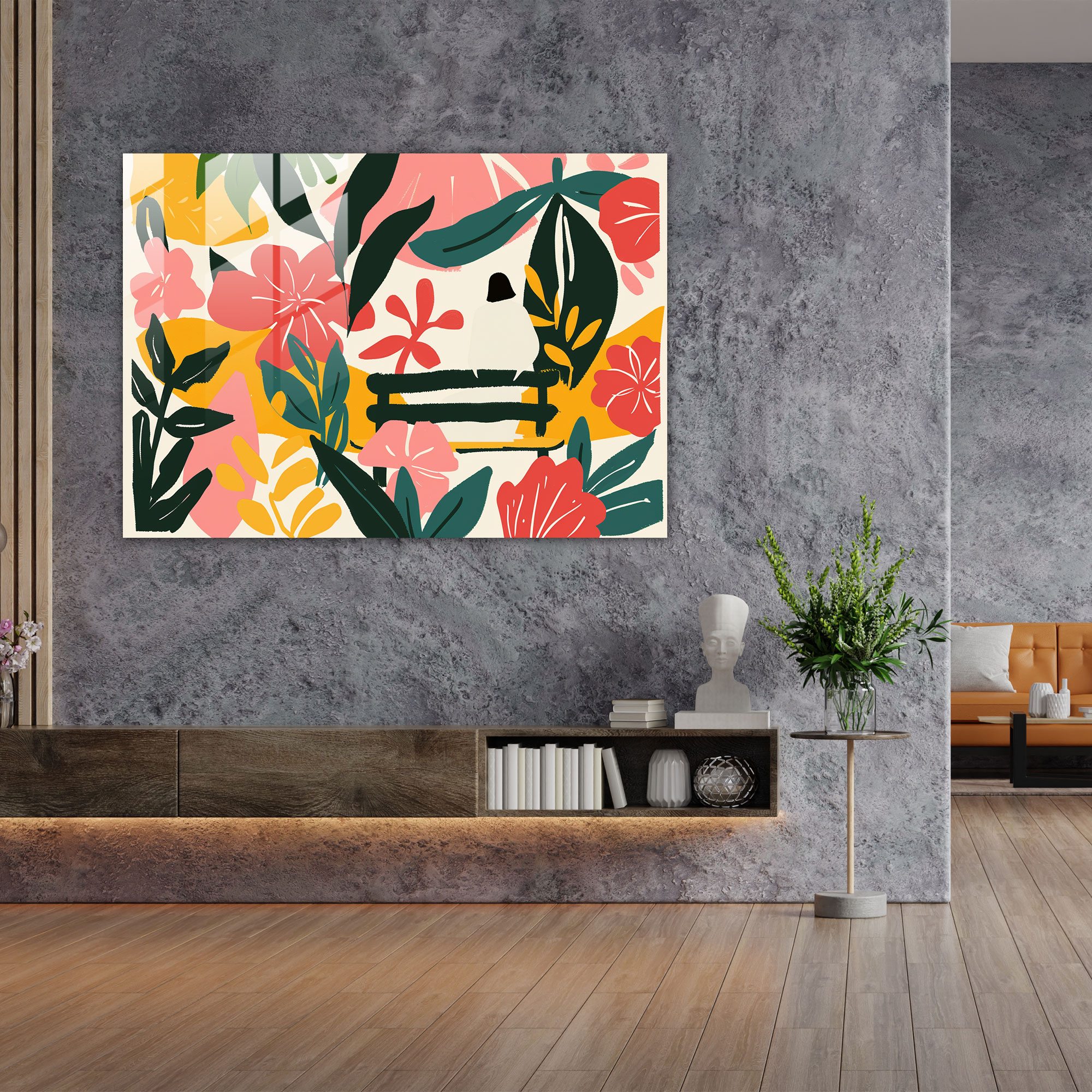 Henri Matisse Glass Print Wall Decoration - Henri Matisse, Playful Compositions, Henri Matisse, Glass Print