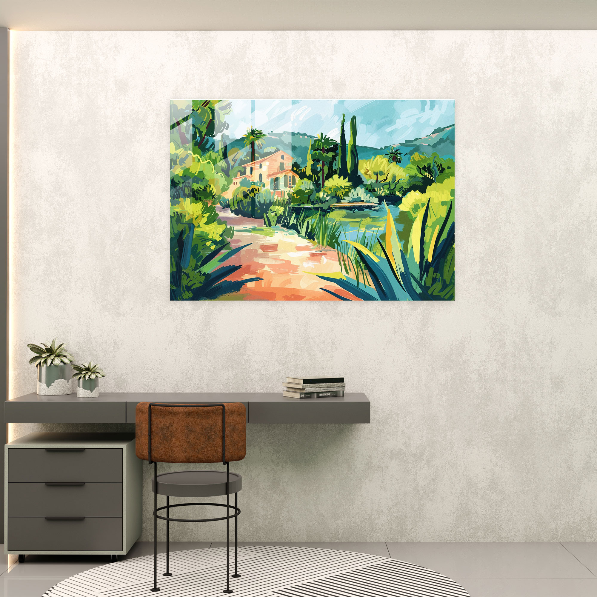 Henri Matisse Glass Art Modern Art - Henri Matisse, Glass Art, Home Decoration, Bold Brushstrokes