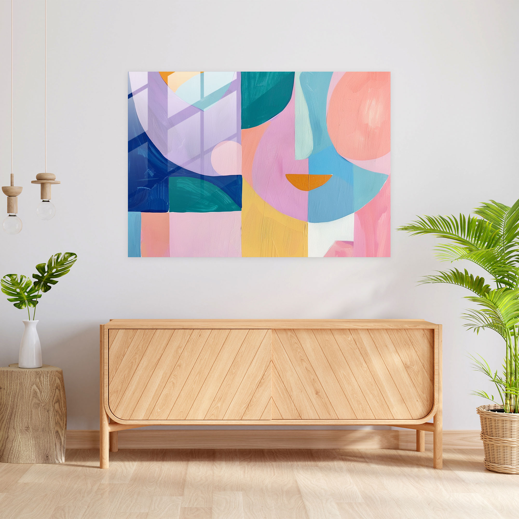 Henri Matisse Glass Print - Geometric Shapes - Henri Matisse, Henri Matisse, Wall Decoration, Home Decoration