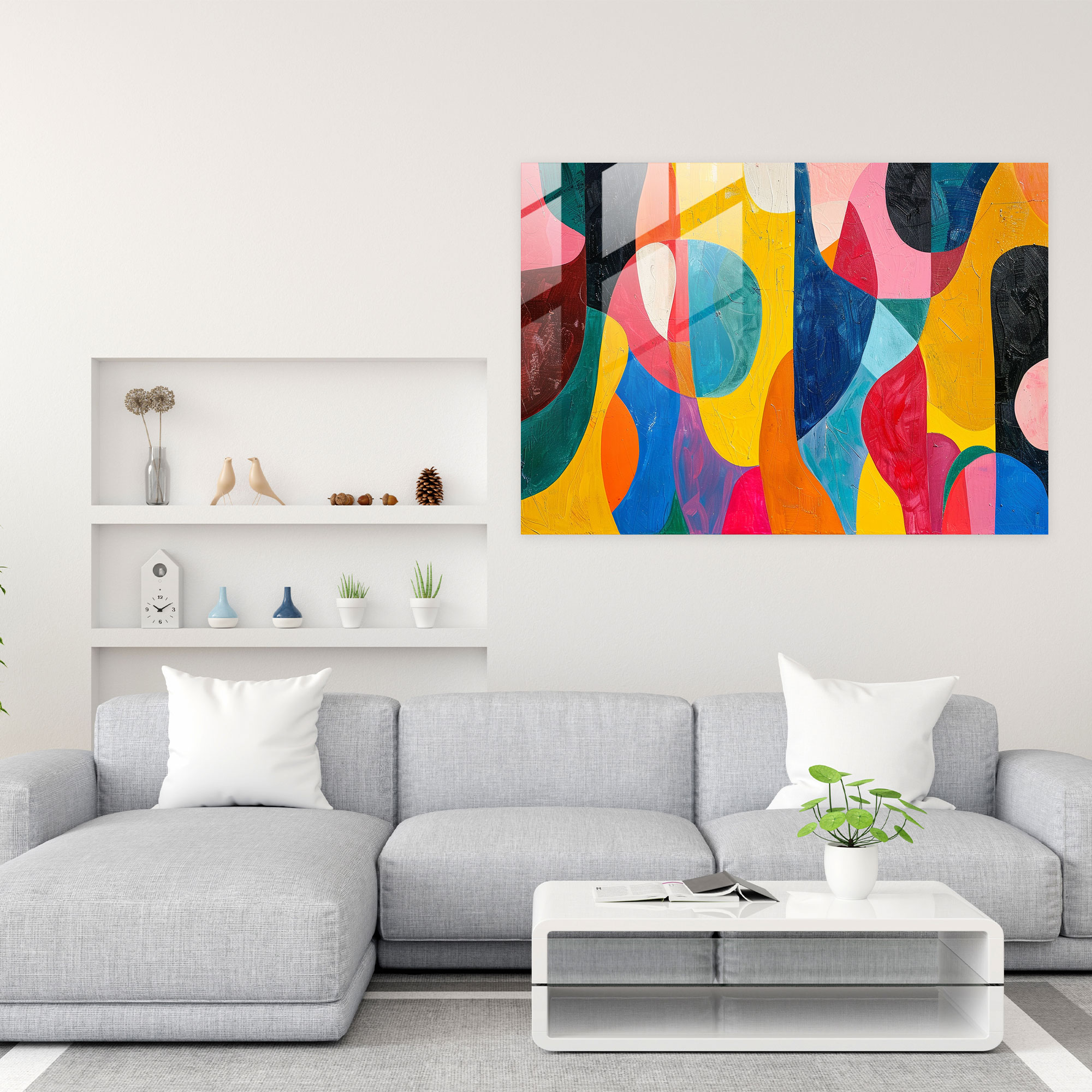 Henri Matisse Glass Print Abstract Art - Henri Matisse, Home Decoration, Glass Print, Glass Wall Art