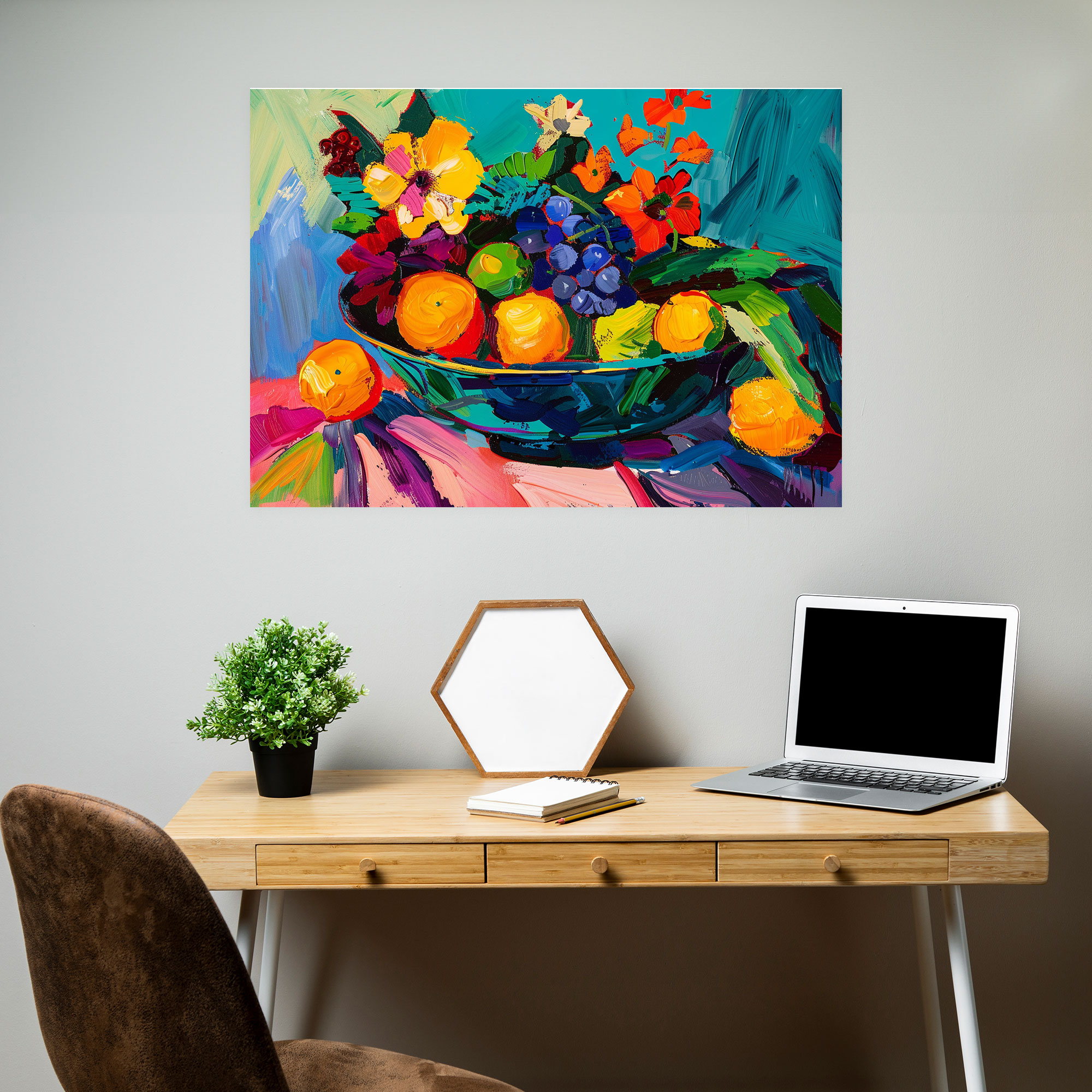 Bold Still Life Henri Matisse Style Canvas Print - Henri Matisse, Canvas Wall Art, Henri Matisse Style, Wall Decoration