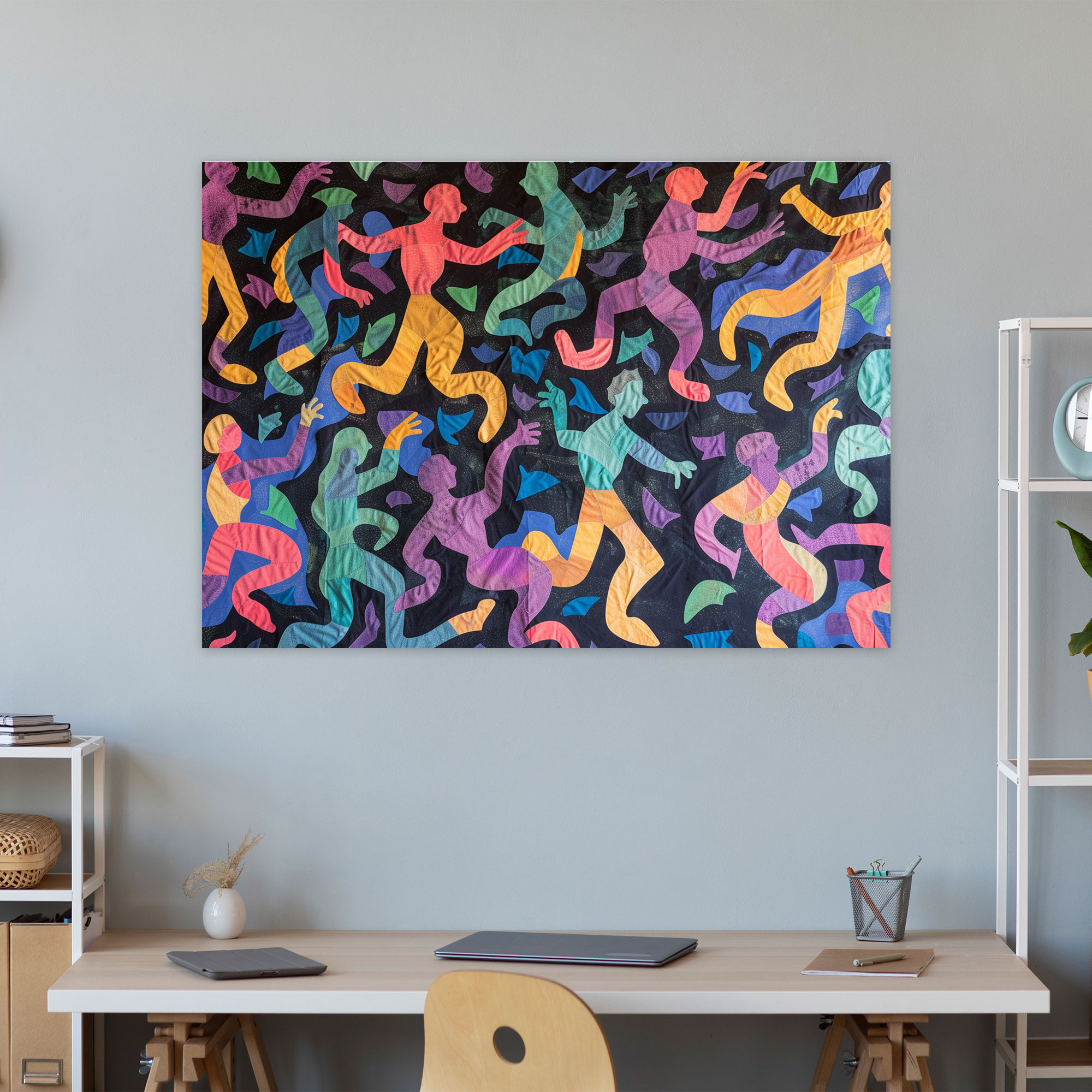 Playful Dancers Henri Matisse Style Canvas Print - Henri Matisse, Canvas, Henri Matisse Style, Wall Decoration