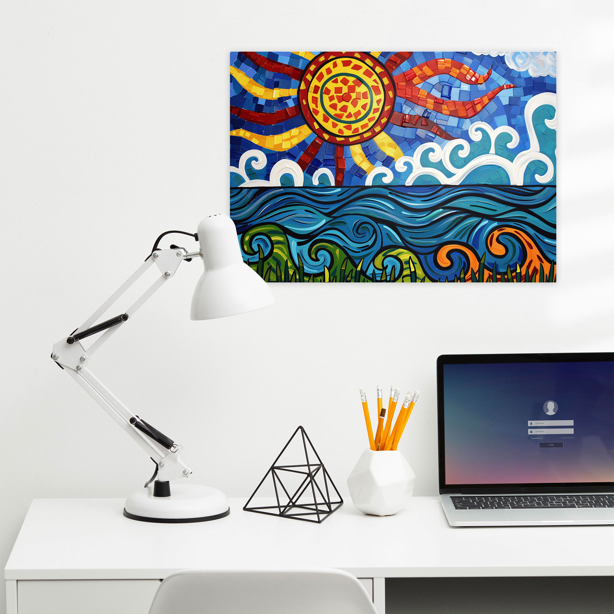 Seaside Henri Matisse Style Wall Art - Henri Matisse, Wall Decoration, Canvas Print, Canvas Wall Art