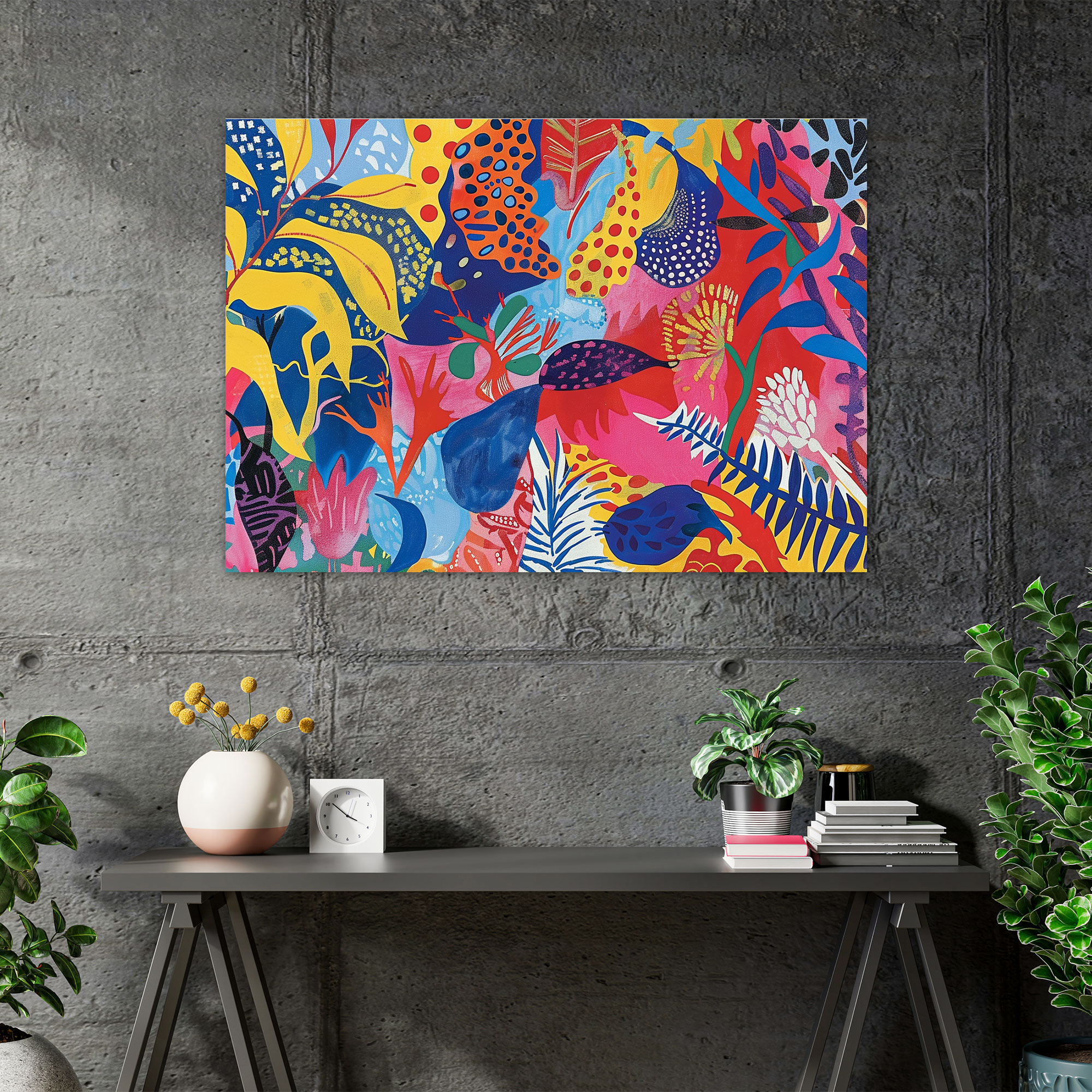 Henri Matisse Style Canvas Print - Henri Matisse, Wall Art, Wall Decoration, Home Decoration