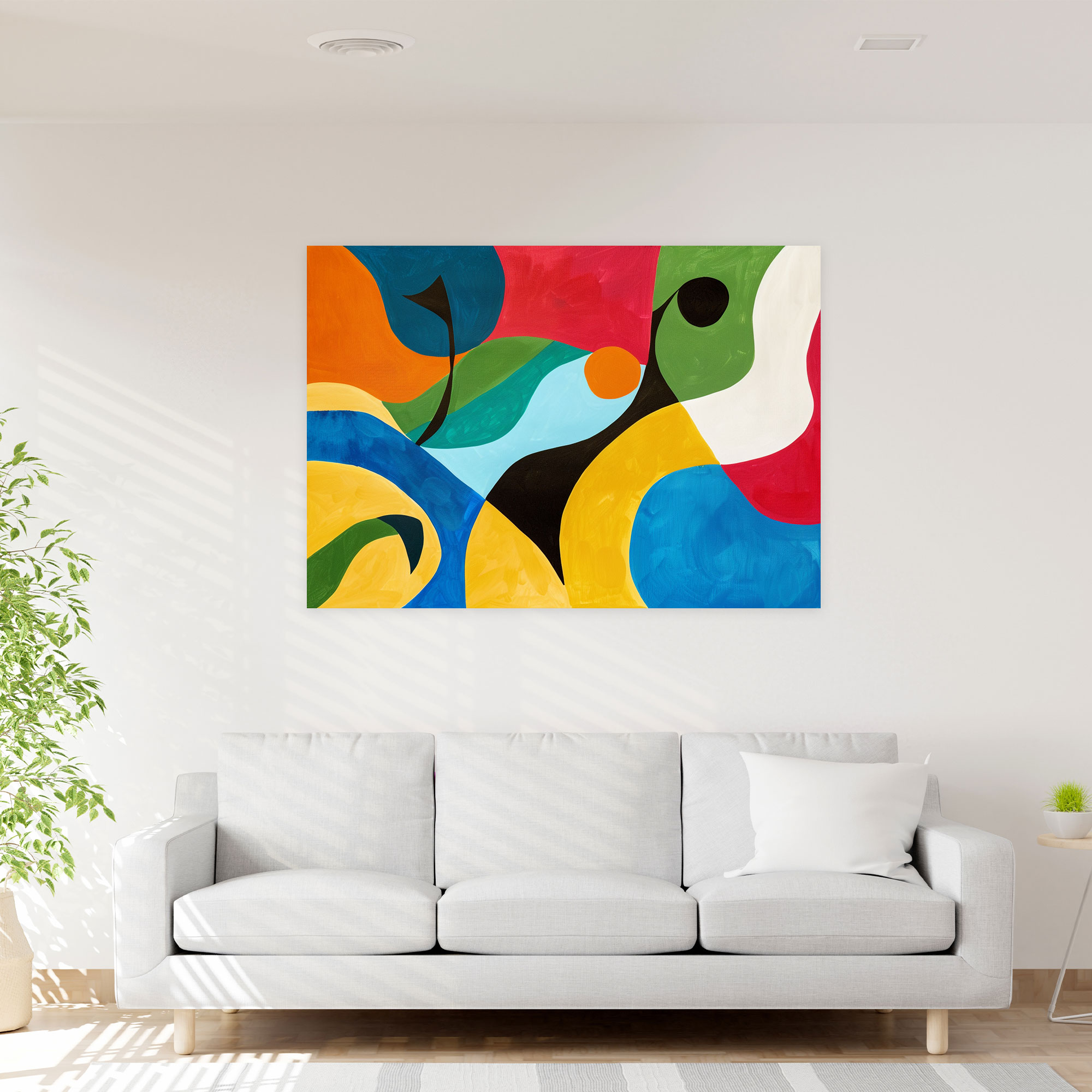Henri Matisse Style Canvas Print - Henri Matisse, Canvas, Home Decoration, Canvas Wall Art