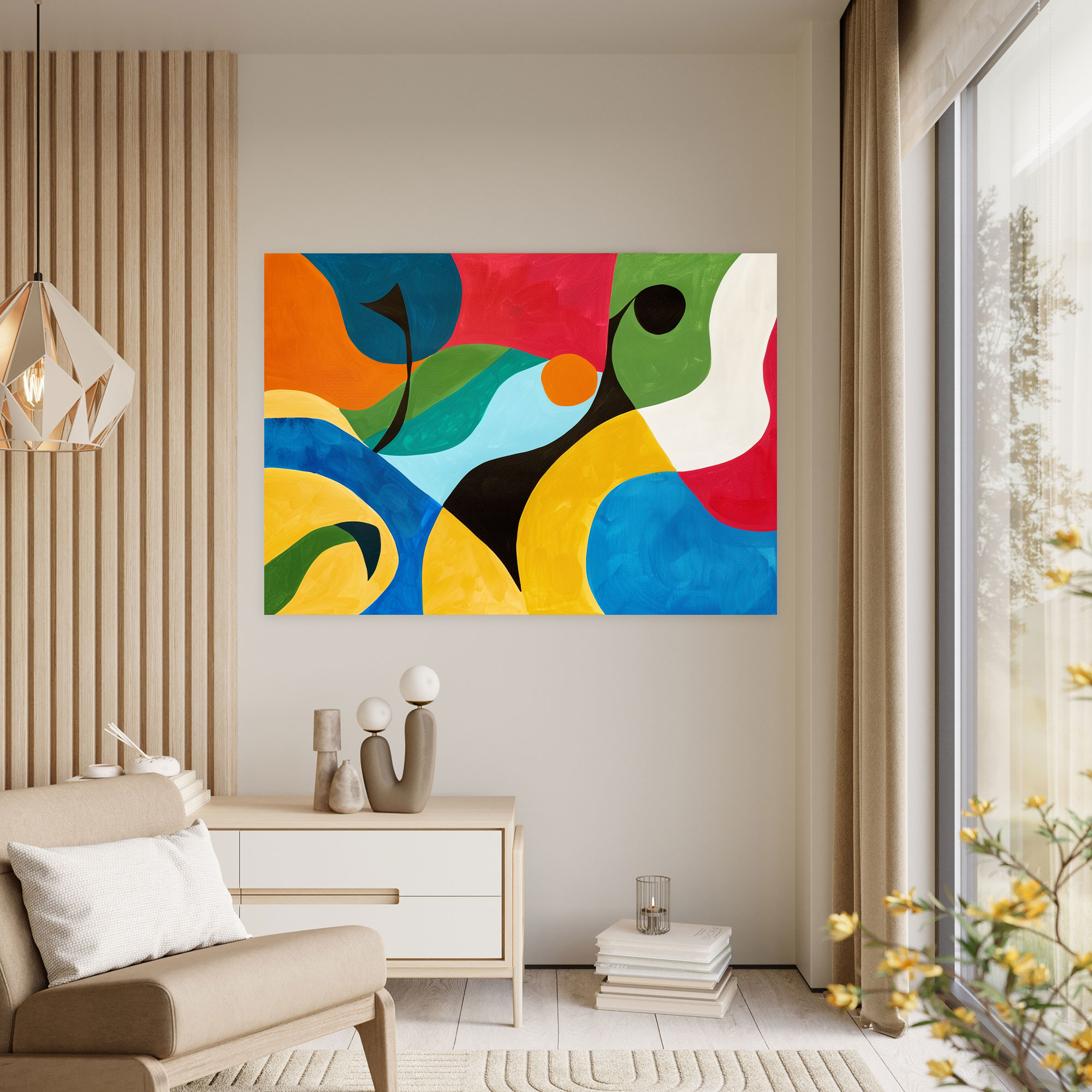 Henri Matisse Style Canvas Print - Henri Matisse, Canvas, Home Decoration, Canvas Wall Art