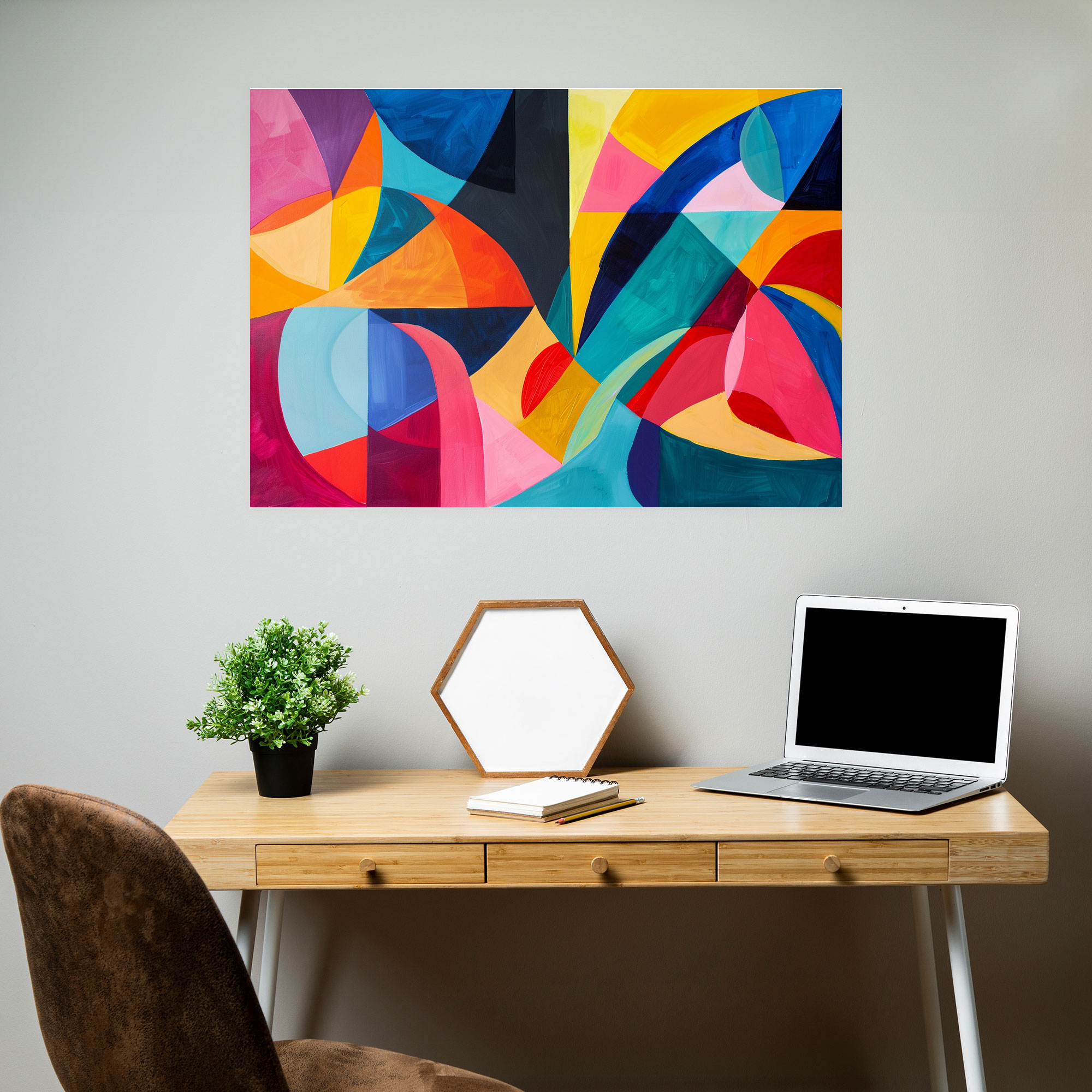 Geometric Abstract Henri Matisse Canvas Print - Henri Matisse, Canvas, Canvas Wall Art, Canvas Print