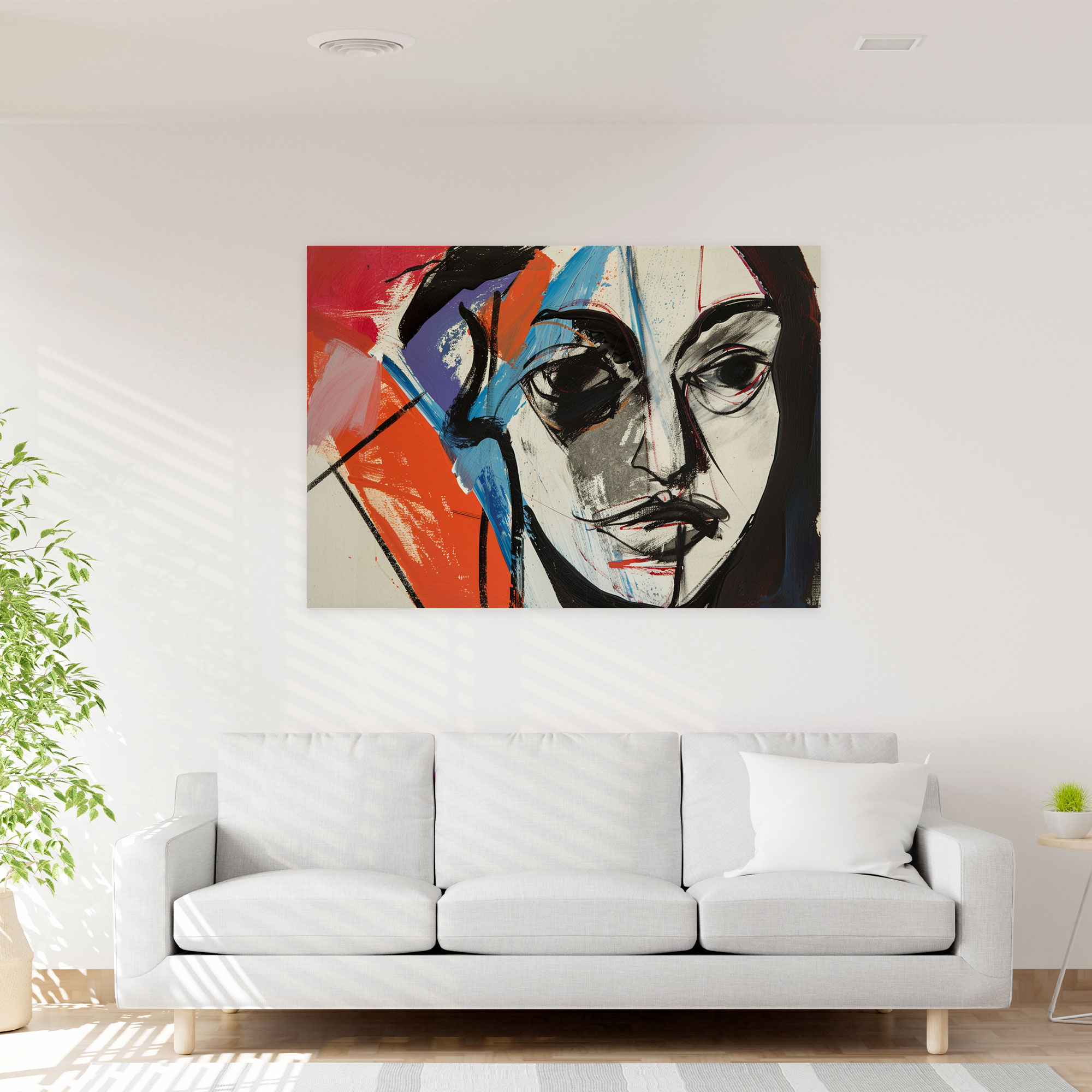 Expressionist Woman Henri Matisse Canvas Print - Henri Matisse, Canvas Print, Wall Decoration, Henri Matisse