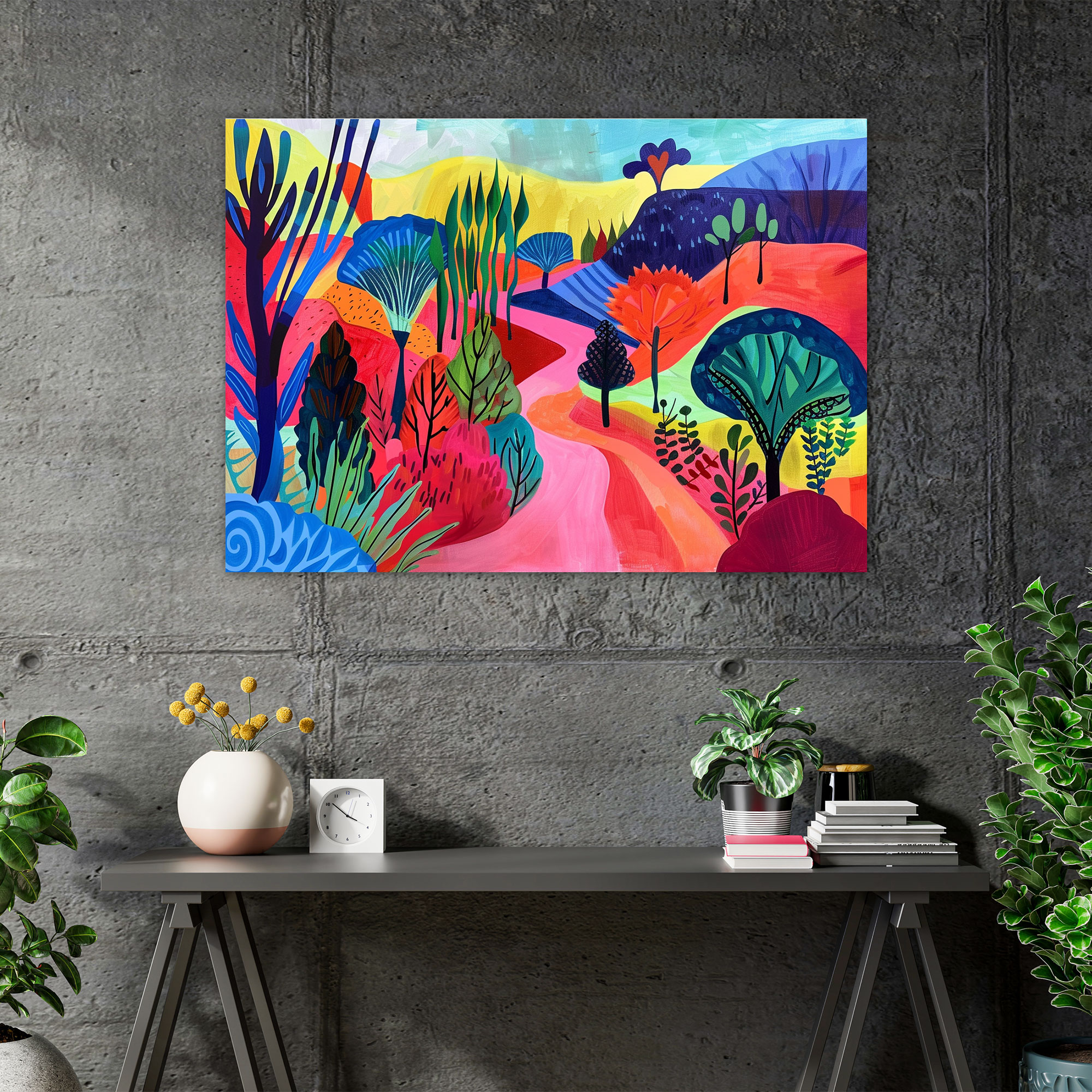 Bold Landscape Henri Matisse Canvas Print - Henri Matisse, Henri Matisse, Canvas Wall Art, Home Decoration