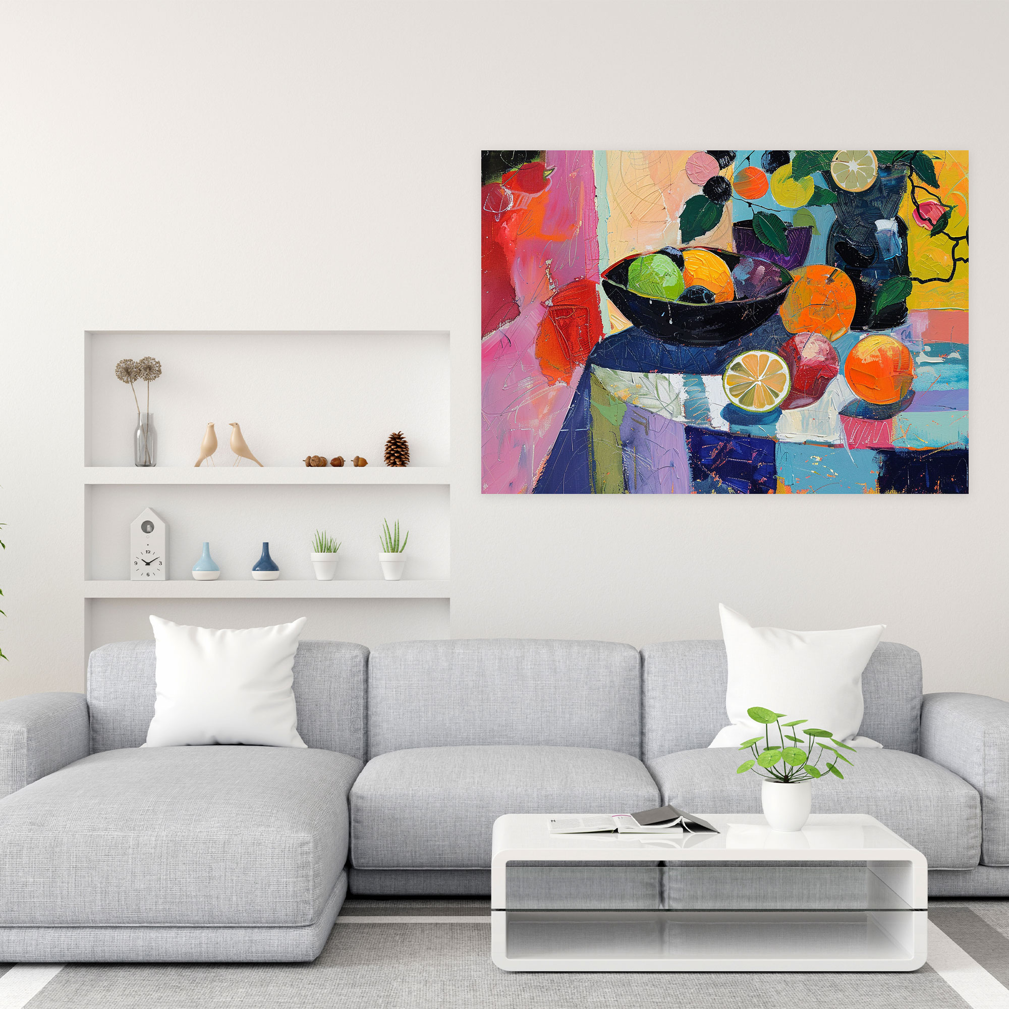 Colorful Fruit Still Life Henri Matisse Canvas Print - Henri Matisse, Henri Matisse, Canvas Print, Wall Art