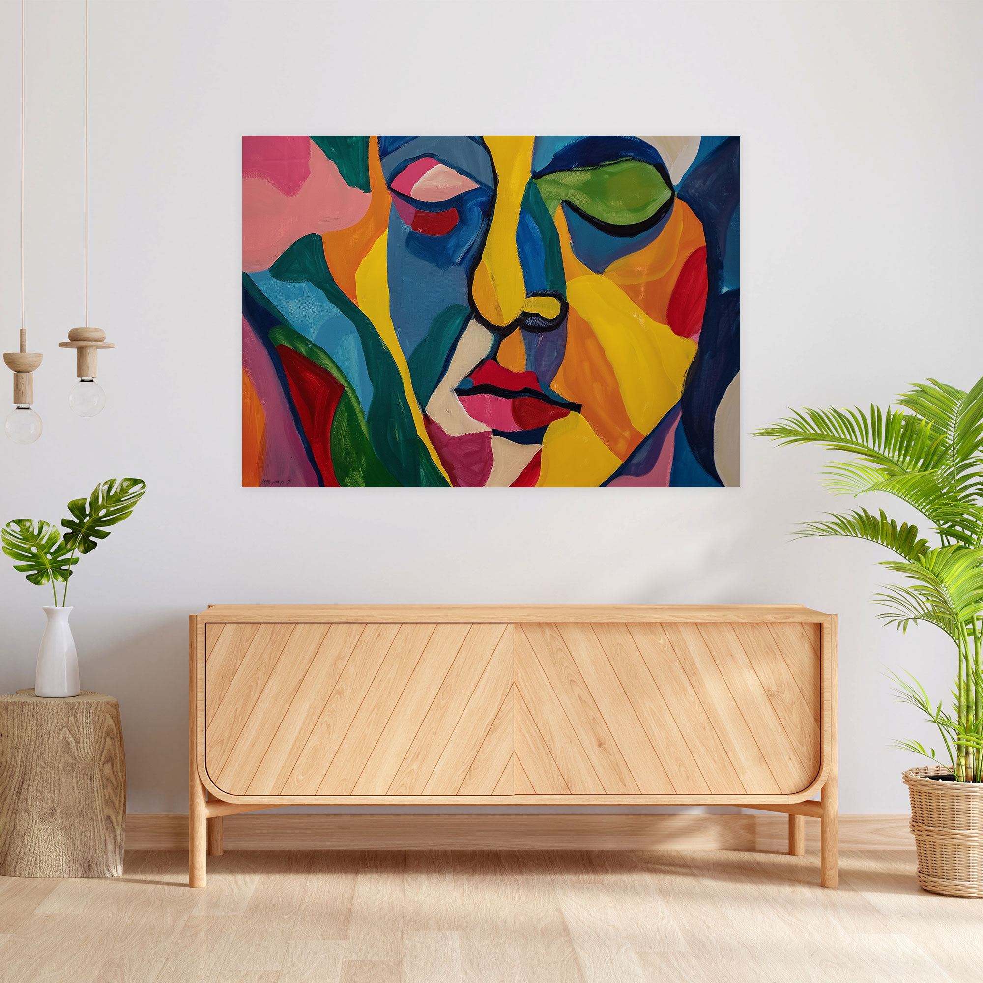 Flowing Abstract Figure Henri Matisse Canvas Print - Henri Matisse, Henri Matisse, Canvas Wall Art, Wall Art