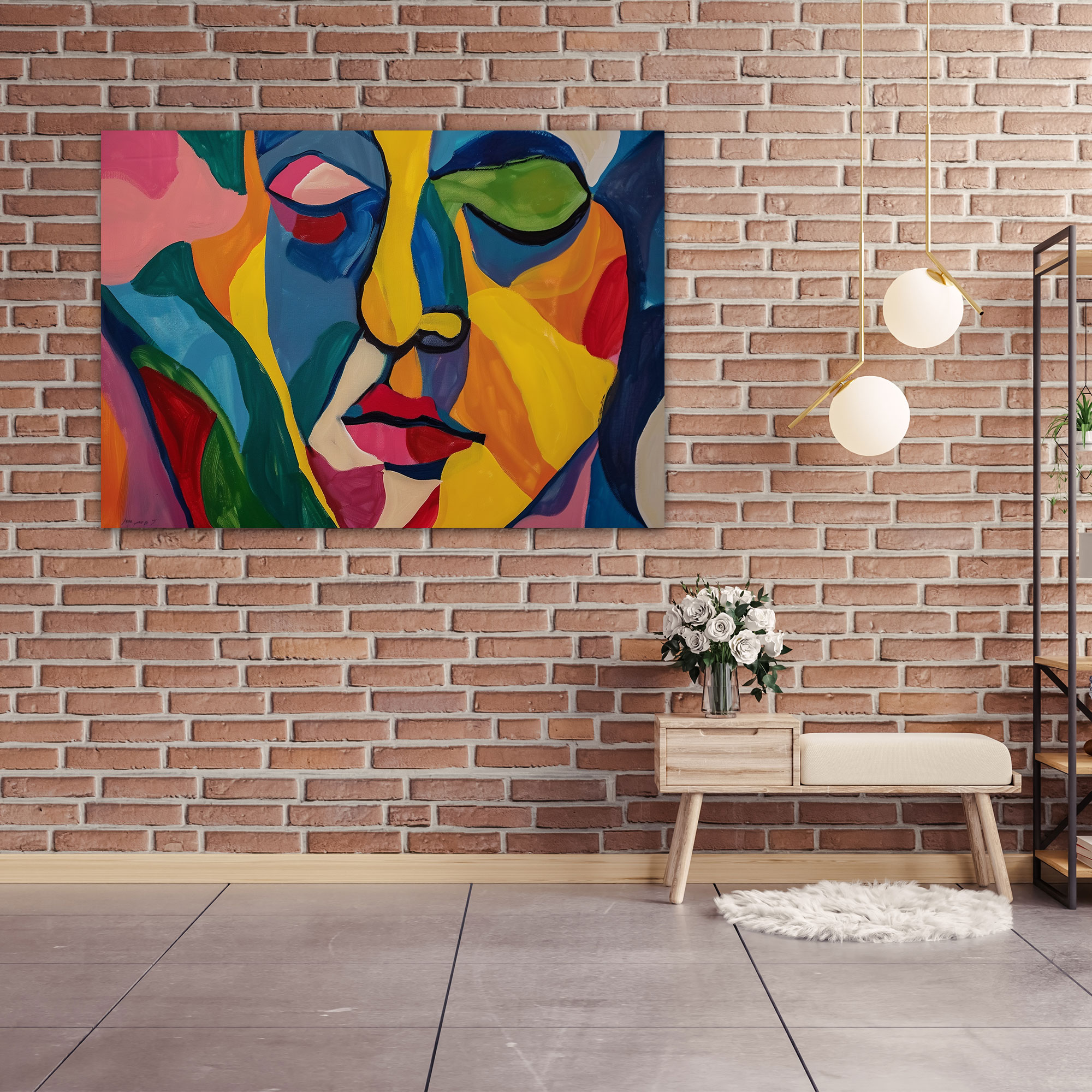 Flowing Abstract Figure Henri Matisse Canvas Print - Henri Matisse, Henri Matisse, Canvas Wall Art, Wall Art