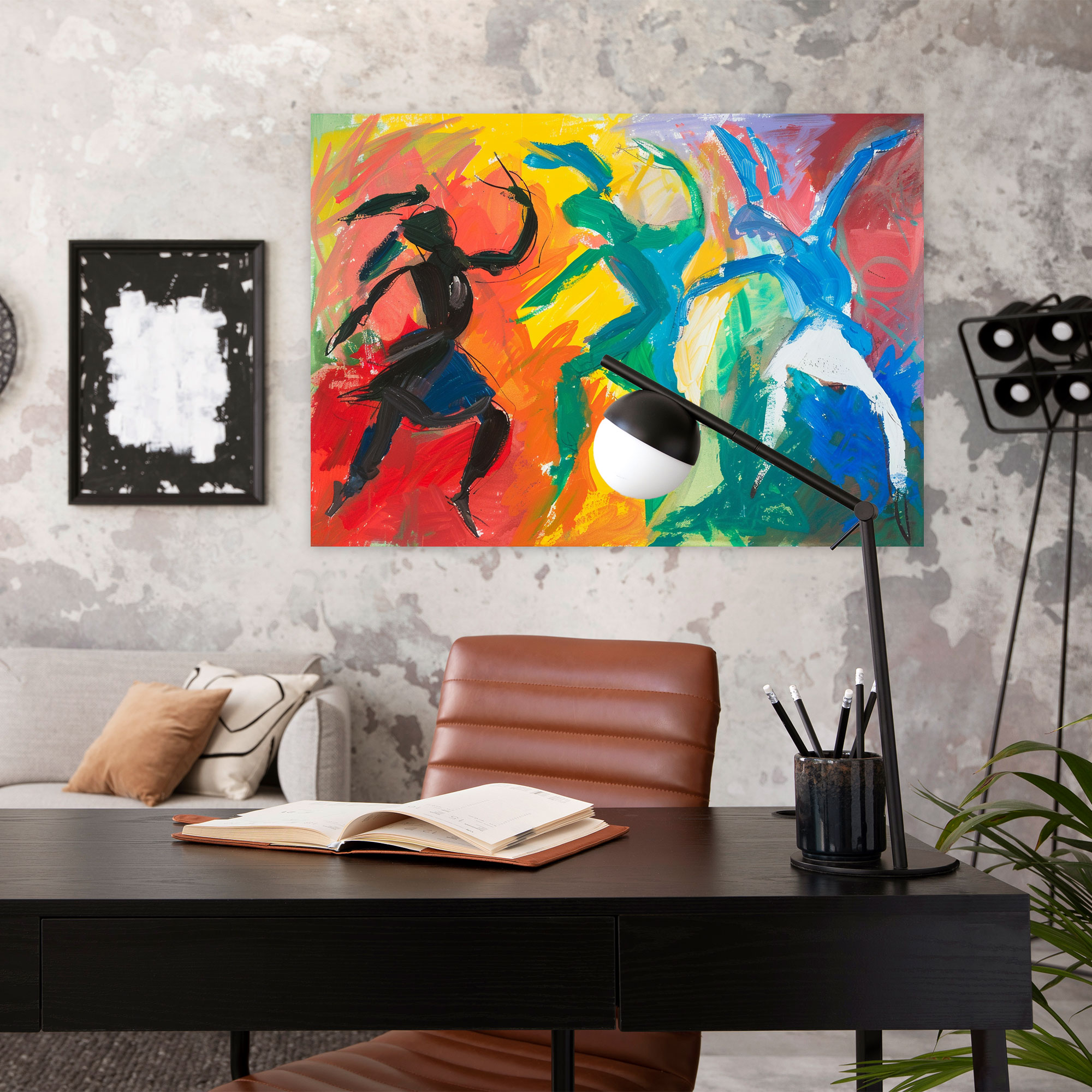 Henri Matisse Wall Art - Dancers Canvas Print - Henri Matisse, Wall Decoration, Wall Art, Home Decoration