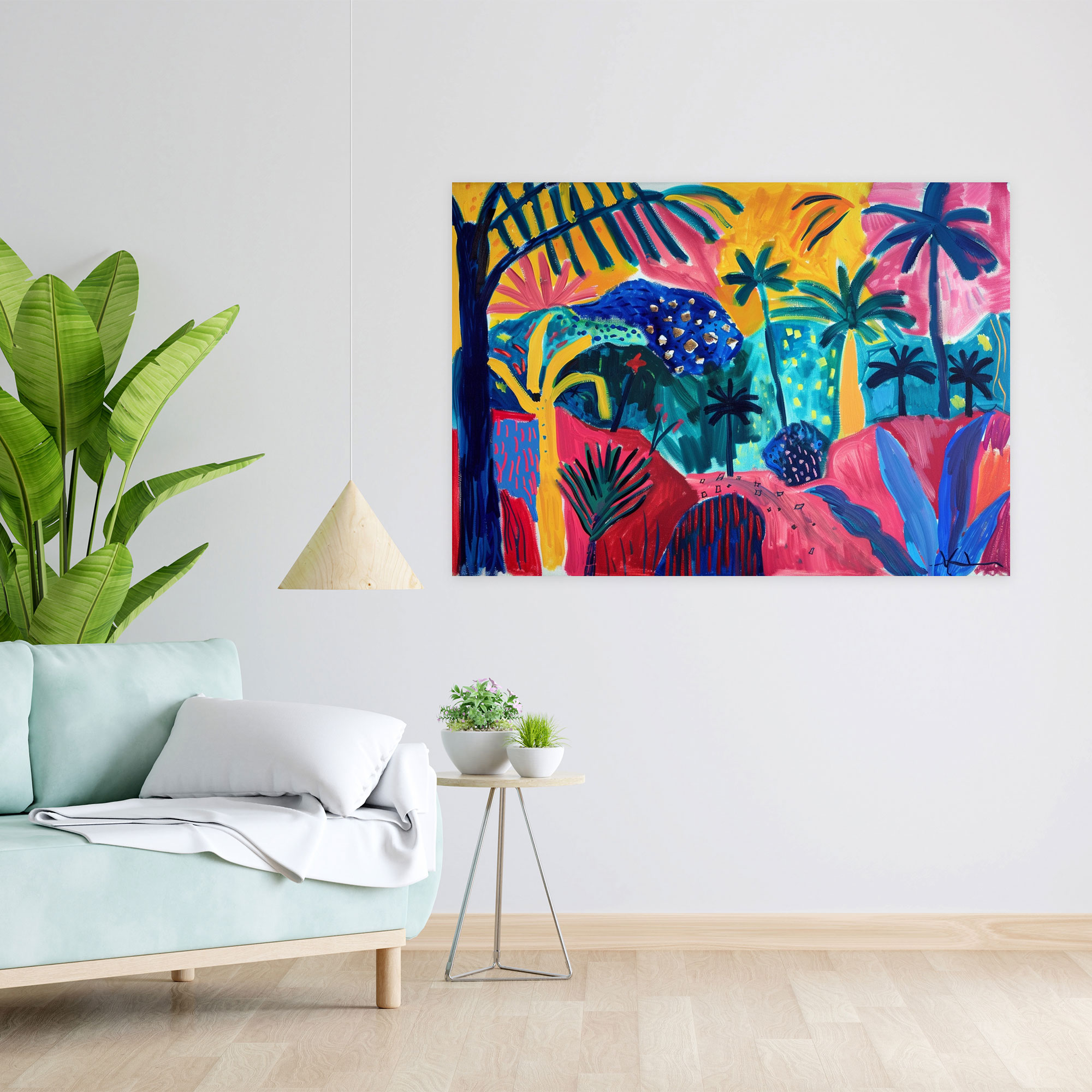 Henri Matisse Canvas Print - Tropical Wall Decoration - Henri Matisse, Canvas Wall Art, Home Decoration, Henri Matisse