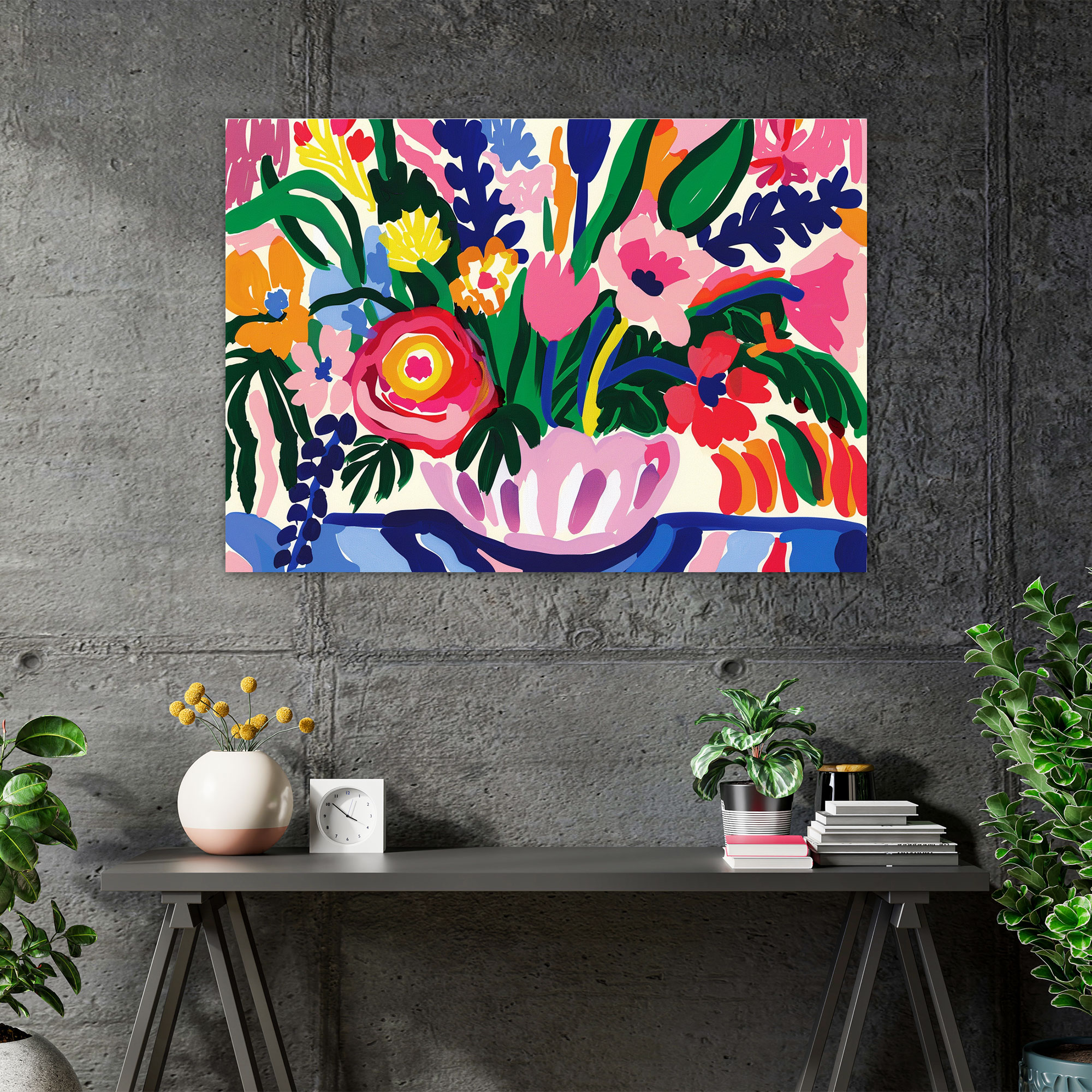 Henri Matisse Wall Art - Floral Canvas Print - Henri Matisse, Home Decoration, Henri Matisse, Canvas Print