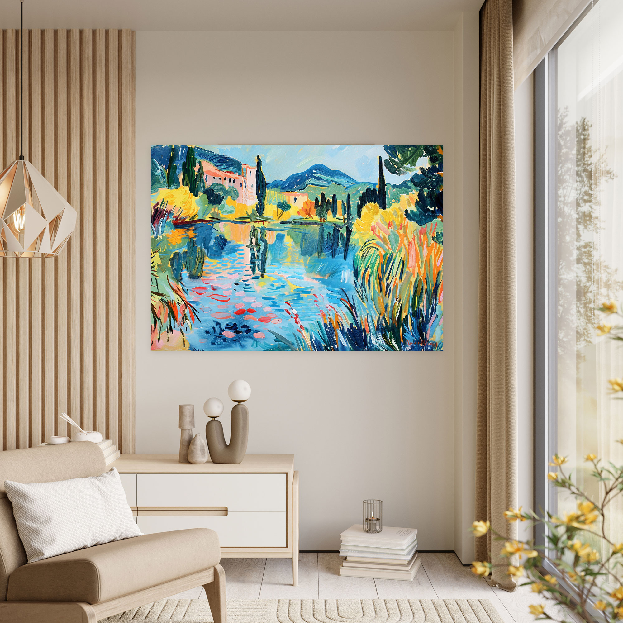 Henri Matisse Wall Art - Landscape Canvas Print - Henri Matisse, Wall Decoration, Home Decoration, Wall Art