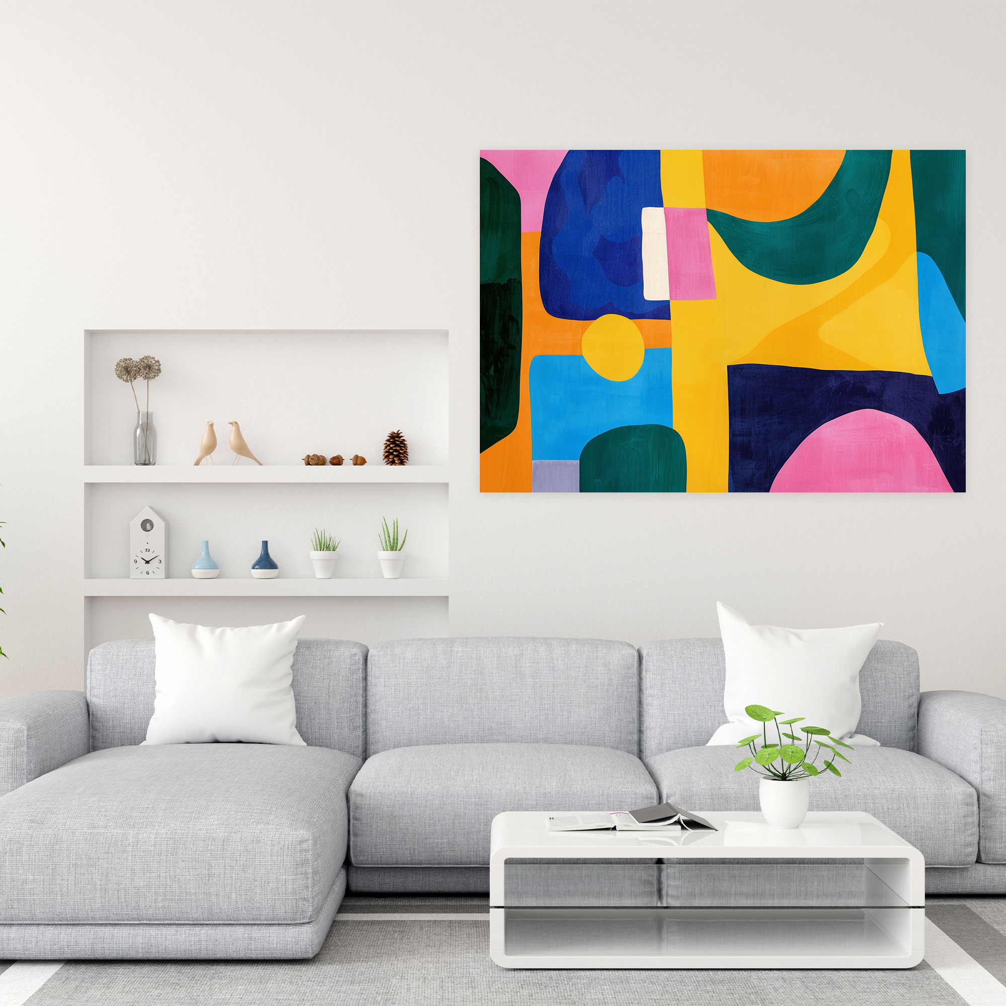 Henri Matisse Cut-Out Canvas Print - Henri Matisse, Canvas, Canvas Print, Home Decoration