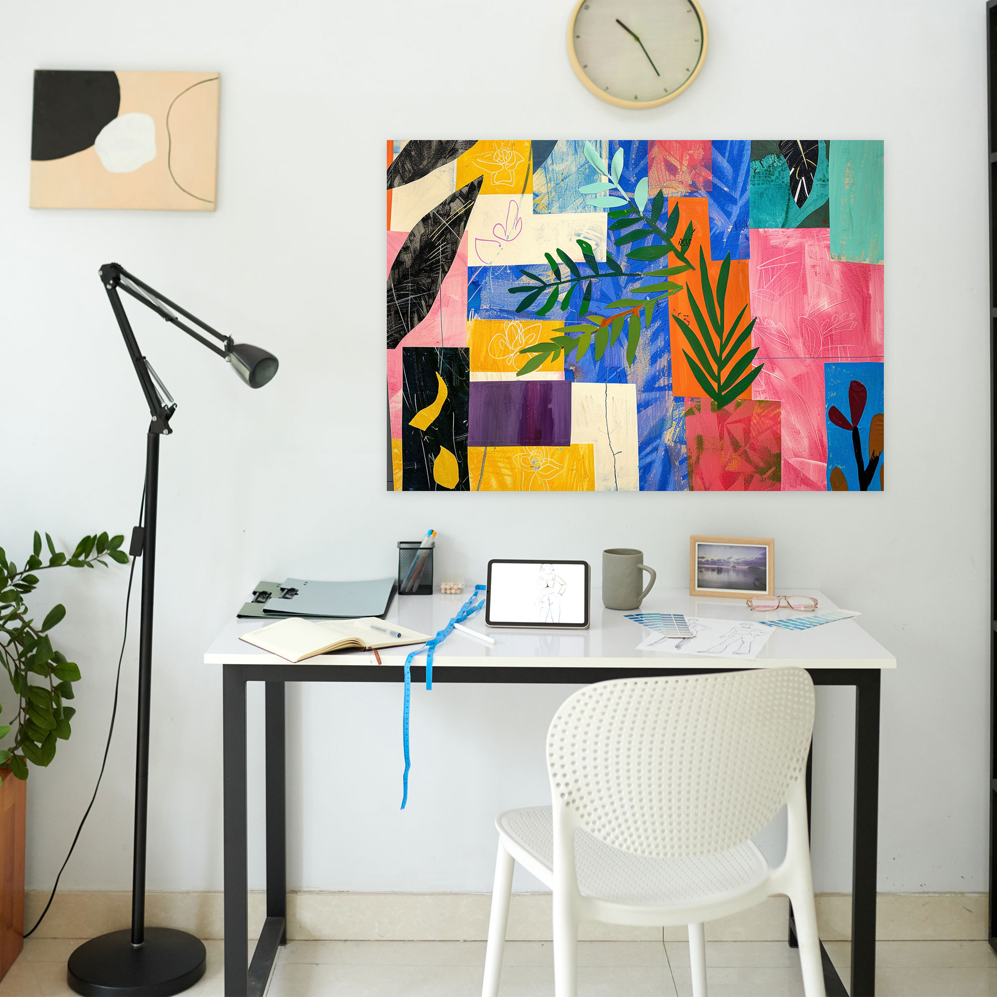 Henri Matisse Organic Shapes Wall Decoration - Henri Matisse, Canvas, Wall Art, Wall Decoration