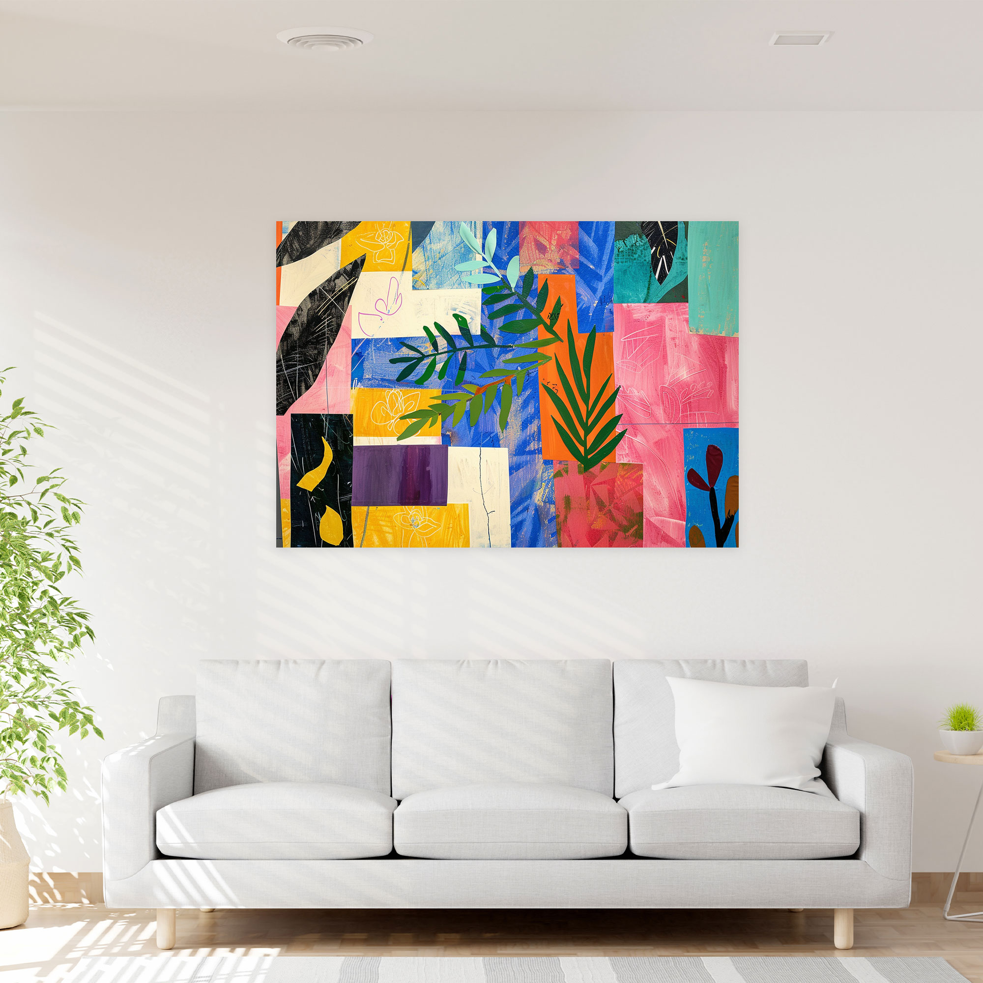 Henri Matisse Organic Shapes Wall Decoration - Henri Matisse, Canvas, Wall Art, Wall Decoration