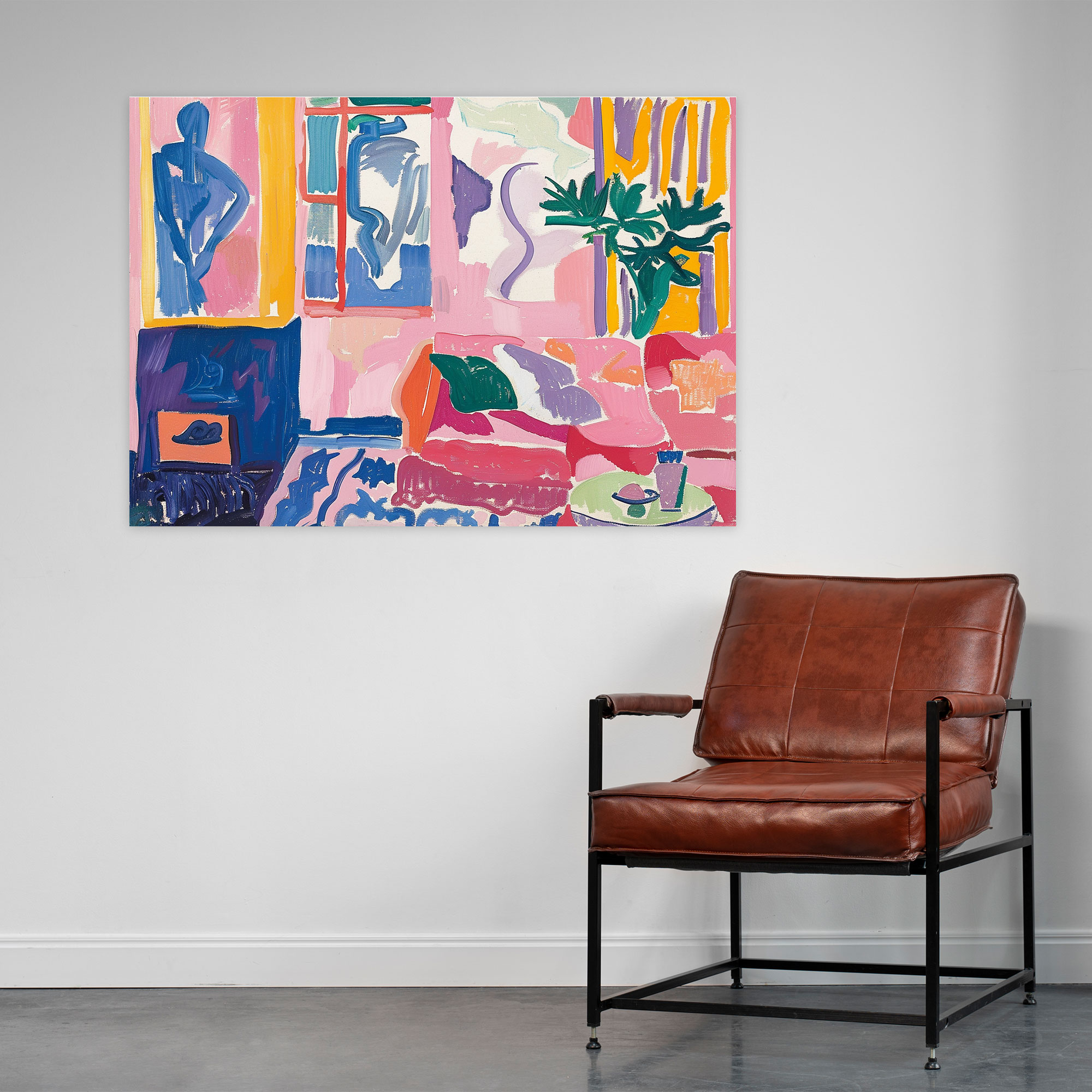Henri Matisse Figurative Canvas Print - Henri Matisse, Canvas Print, Home Decoration, Wall Decoration