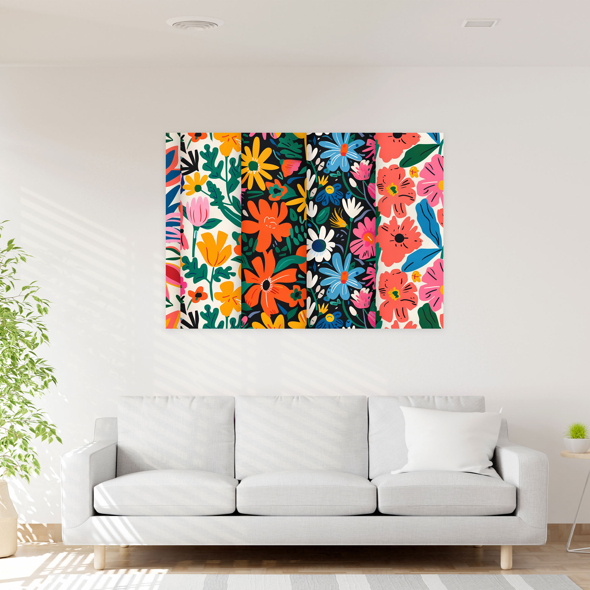 Henri Matisse Floral Canvas Print - Henri Matisse, Wall Decoration, Canvas Print, Henri Matisse