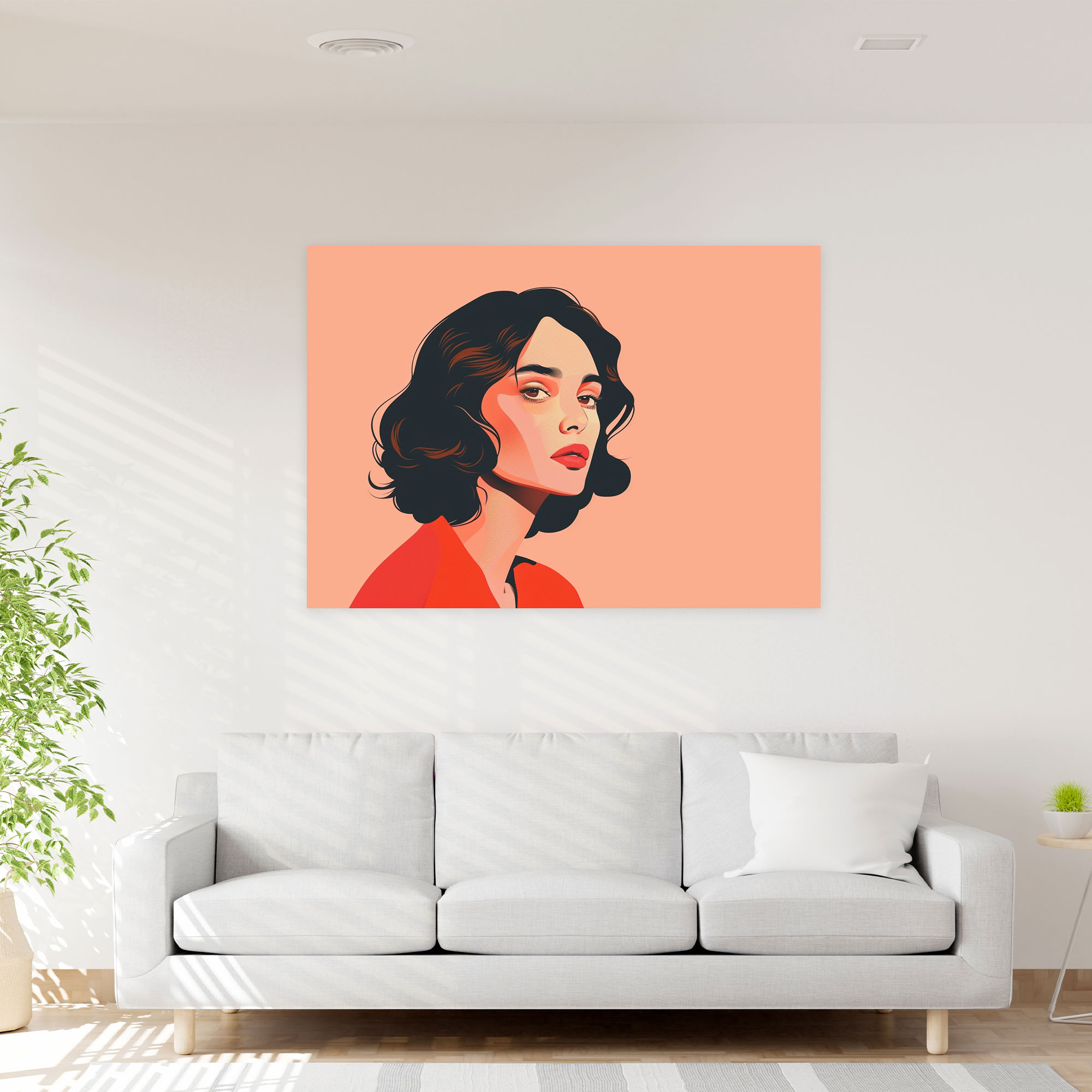 Henri Matisse Portrait Canvas Print - Henri Matisse, Minimalistic, Henri Matisse, Wall Art