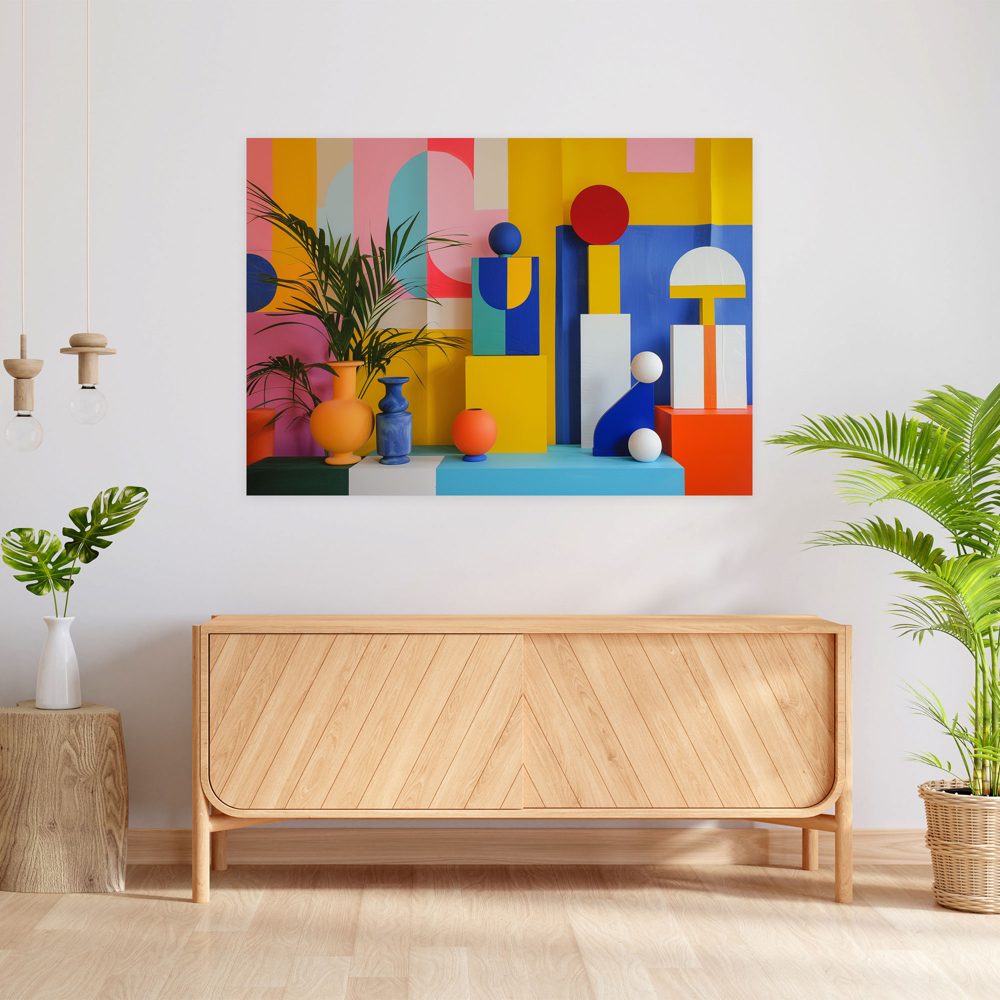 Henri Matisse Geometric Canvas Print - Henri Matisse, Wall Decoration, Geometric Shapes, Home Decoration