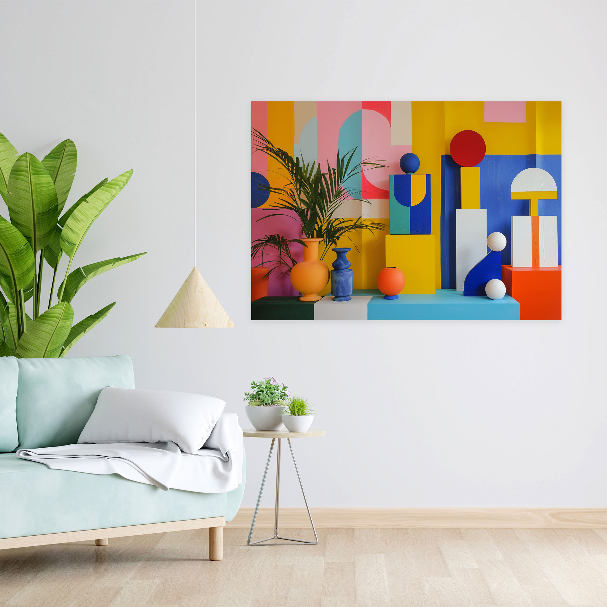 Henri Matisse Geometric Canvas Print - Henri Matisse, Wall Decoration, Geometric Shapes, Home Decoration