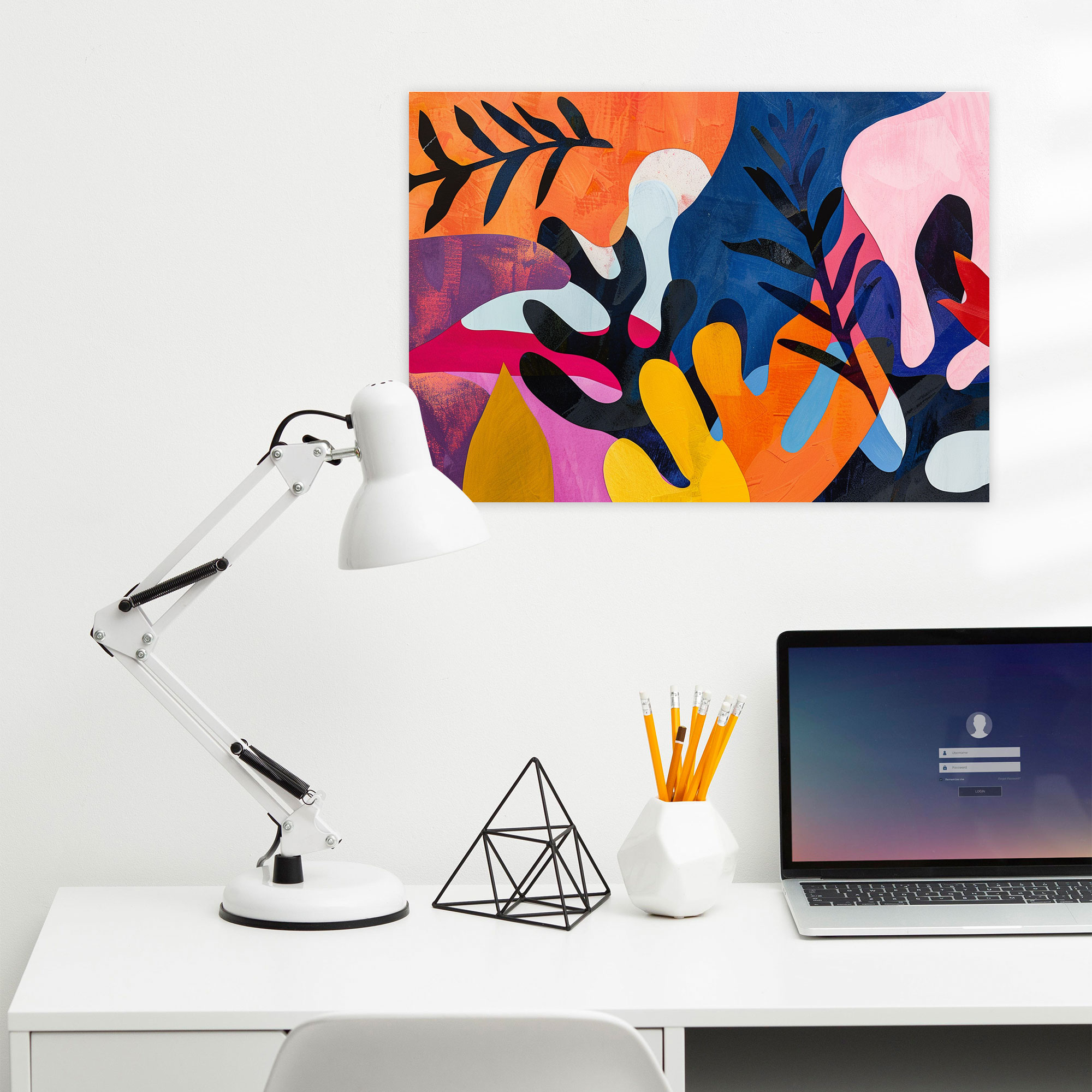 Henri Matisse Abstract Canvas Print - Henri Matisse, Home Decoration, Henri Matisse, Vibrant Hues