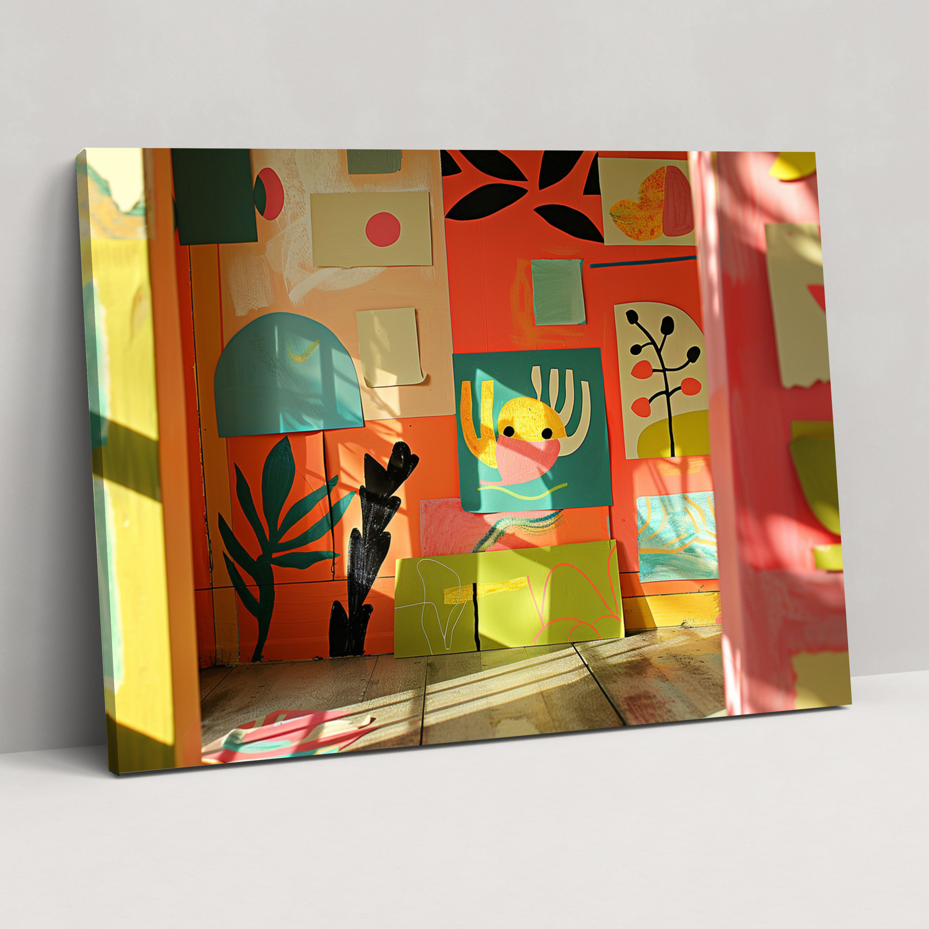 Henri Matisse Cut-Outs Canvas Print - Henri Matisse, Cut-Outs, Home Decoration, Canvas Print