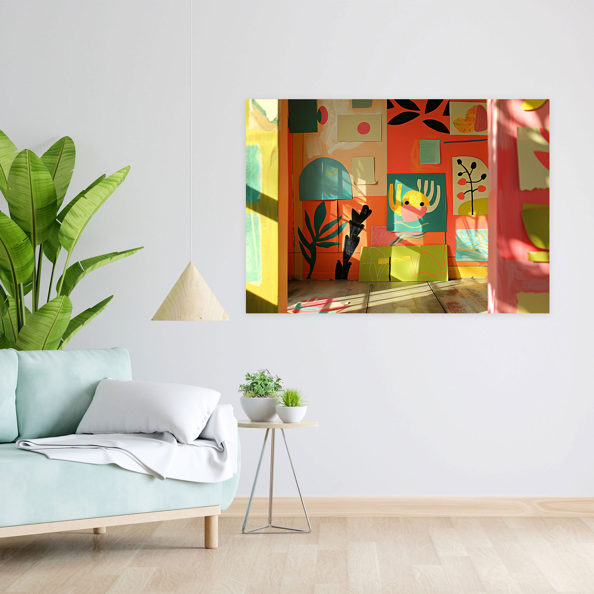 Henri Matisse Cut-Outs Canvas Print - Henri Matisse, Cut-Outs, Home Decoration, Canvas Print