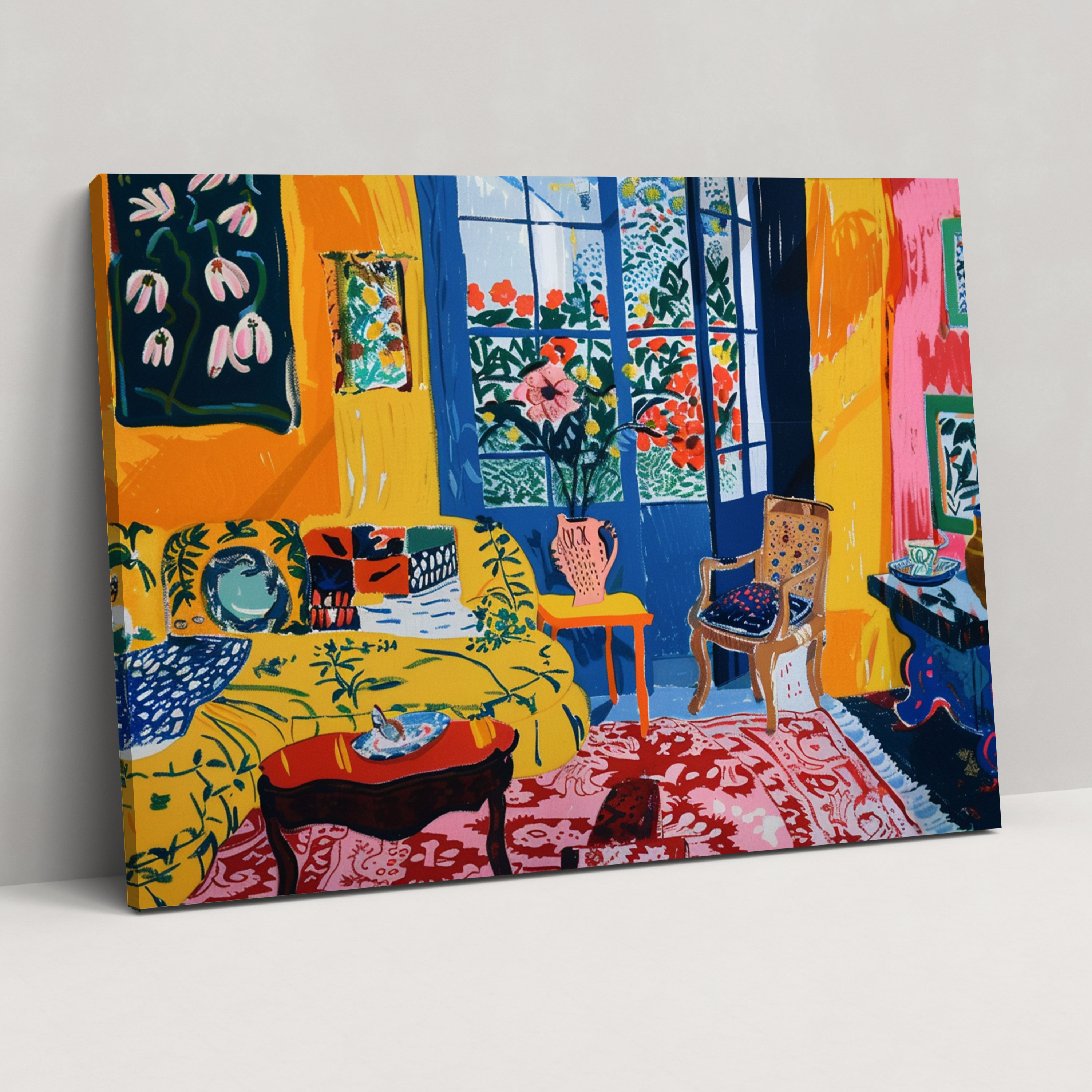 Henri Matisse Wall Art - Henri Matisse, Canvas, Henri Matisse, Wall Decoration