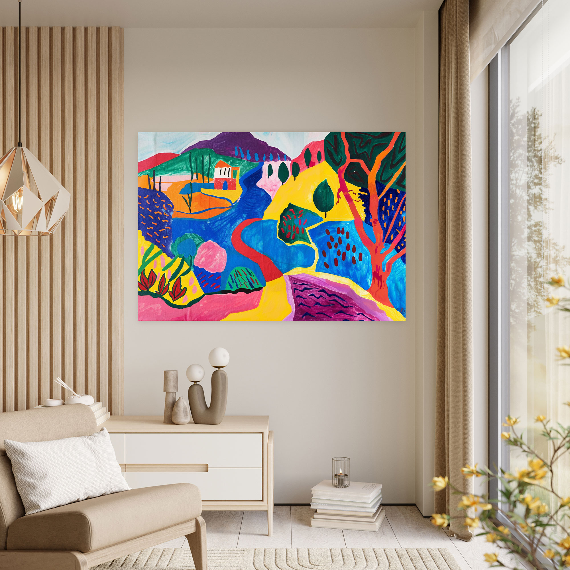 Henri Matisse Abstract Canvas Print - Henri Matisse, Wall Decoration, Henri Matisse, Canvas Print