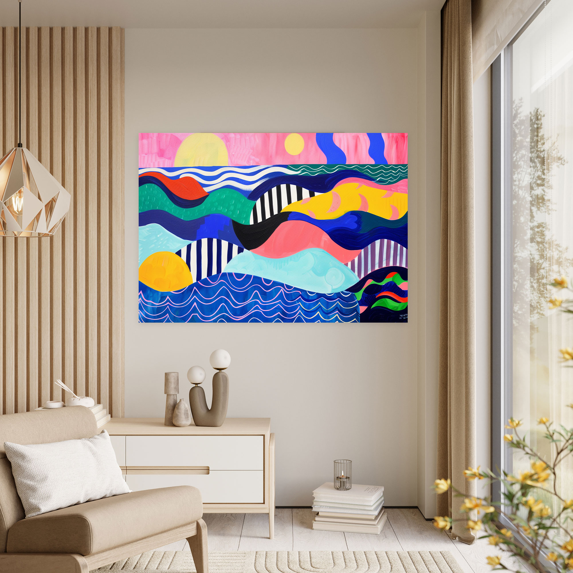Henri Matisse Geometric Wall Art - Henri Matisse, Henri Matisse, Wall Art, Canvas