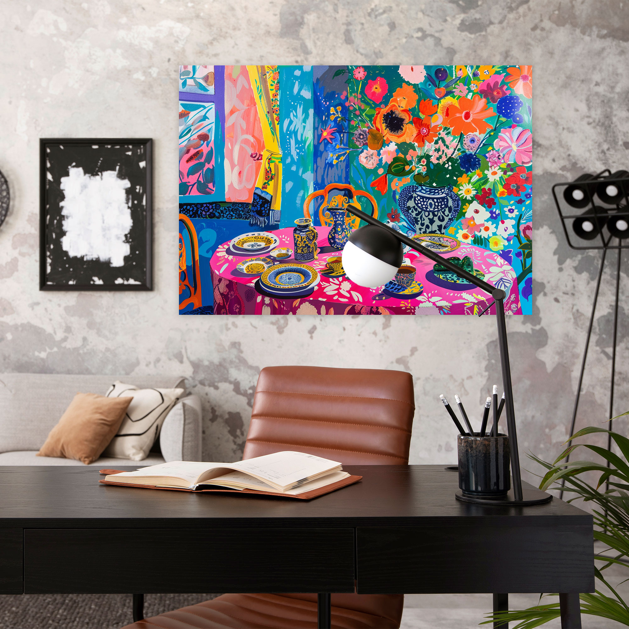 Henri Matisse Floral Canvas Print - Henri Matisse, Vibrant, Canvas Print, Henri Matisse