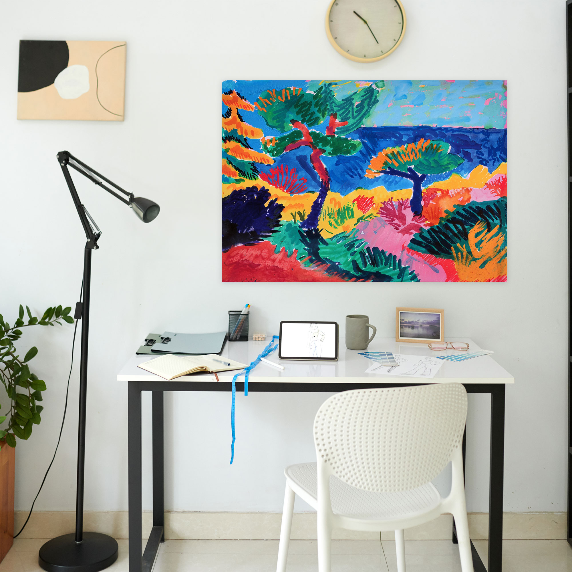 Henri Matisse Seaside Canvas Print - Henri Matisse, Colors, Home Decoration, Canvas Print