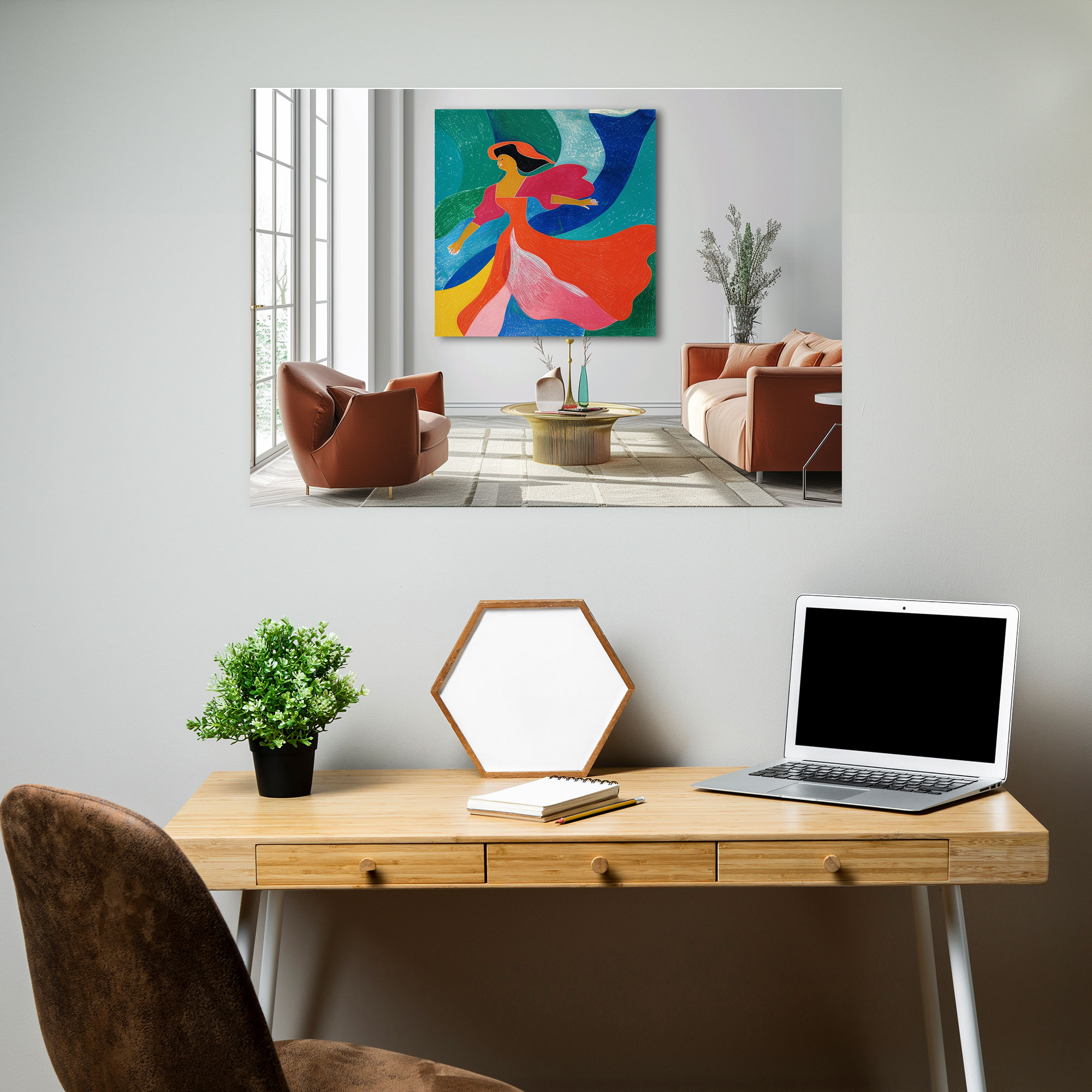 Henri Matisse Dancing Woman Canvas Print - Henri Matisse, Canvas Wall Art, Wall Decoration, Henri Matisse