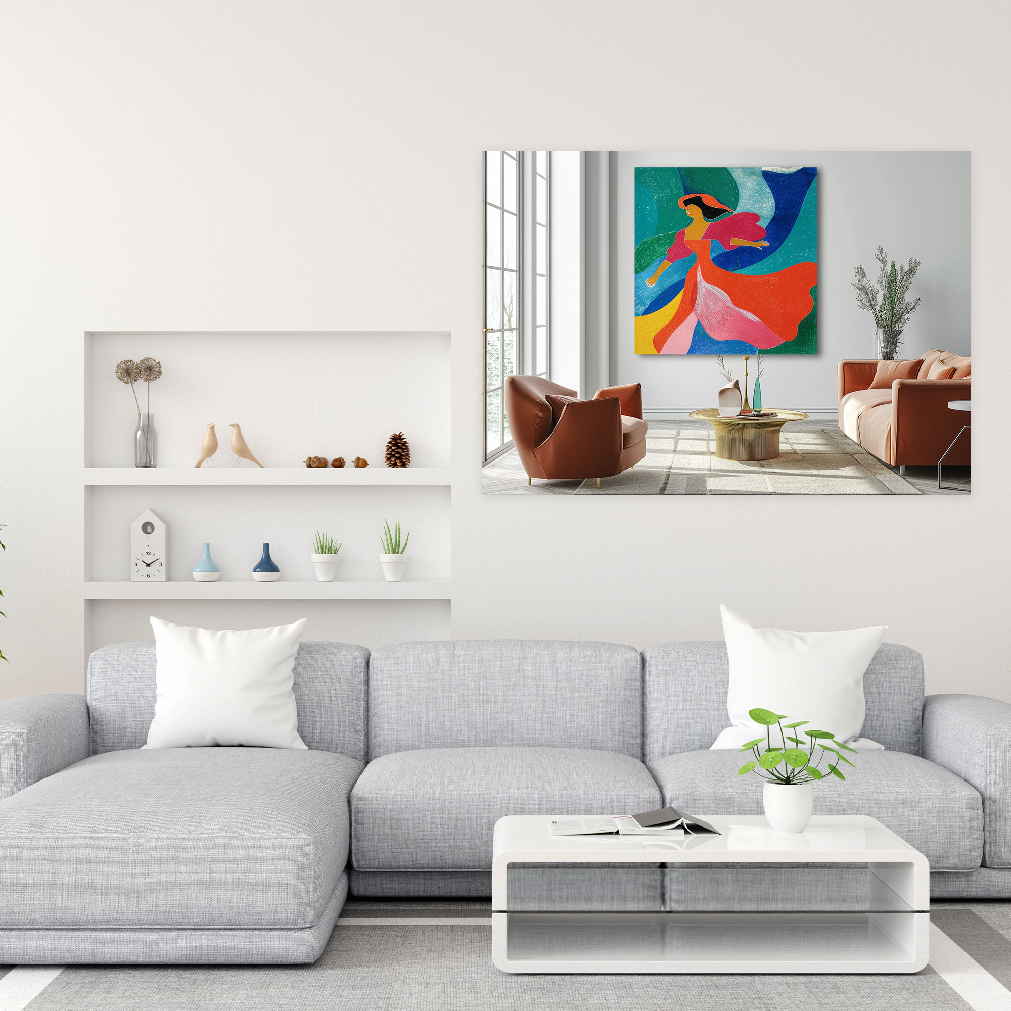 Henri Matisse Dancing Woman Canvas Print - Henri Matisse, Canvas Wall Art, Wall Decoration, Henri Matisse