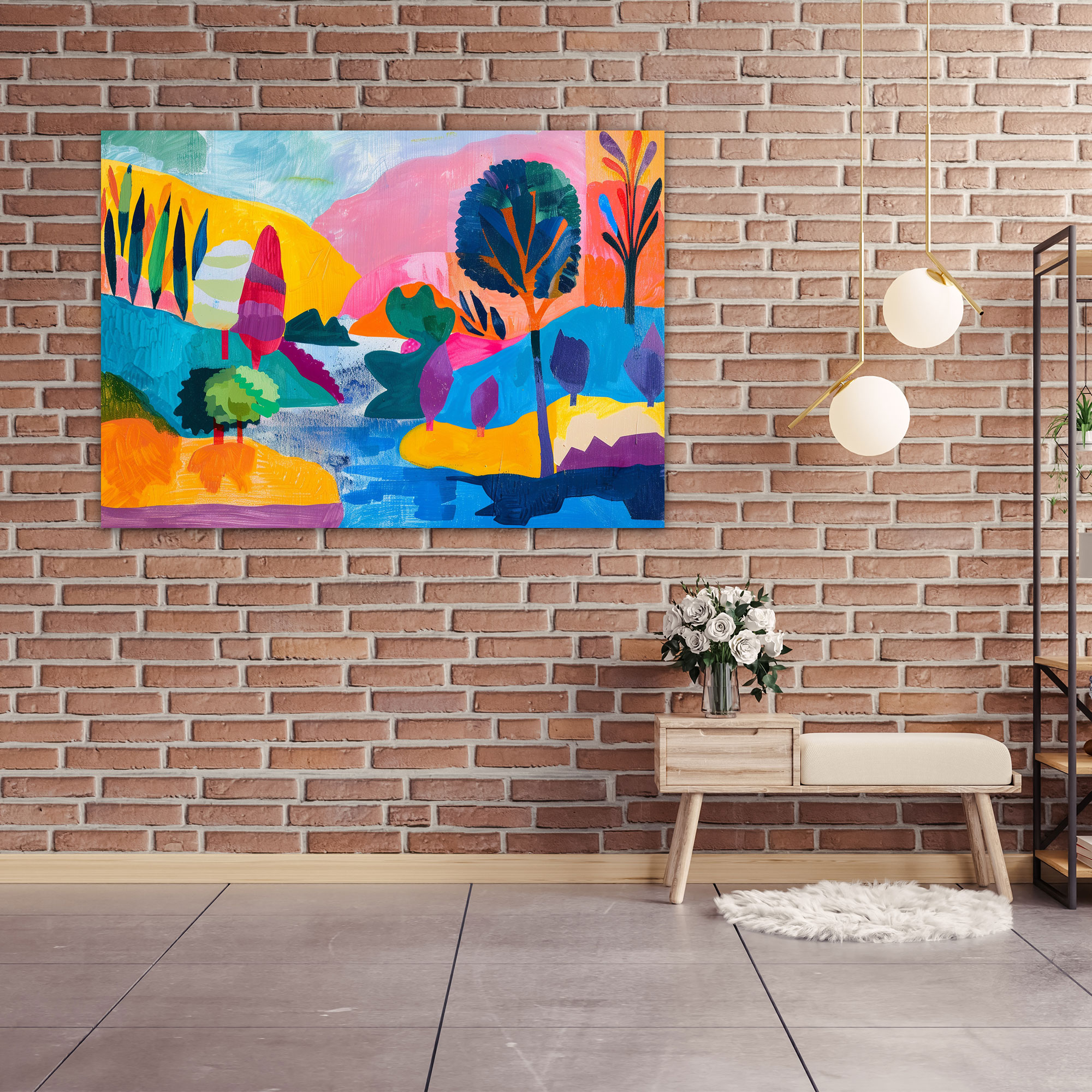 Colorful Henri Matisse Landscape Wall Art - Henri Matisse, Home Decoration, Canvas, Wall Art