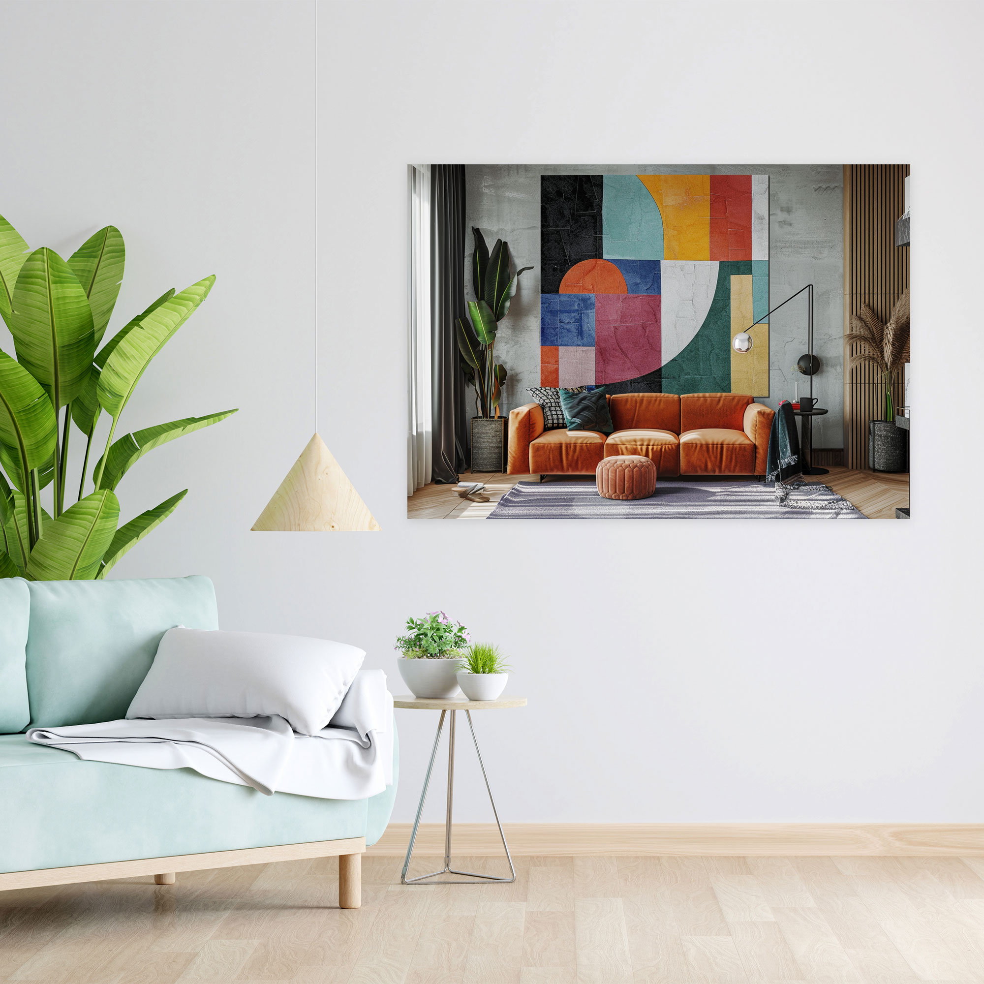 Henri Matisse Geometric Shapes Wall Art - Henri Matisse, Home Decoration, Canvas, Henri Matisse