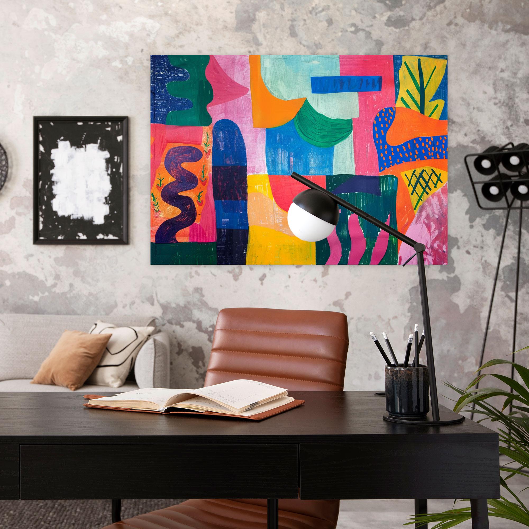 Henri Matisse Abstract Canvas Print - Henri Matisse, Canvas Print, Henri Matisse, Wall Decoration