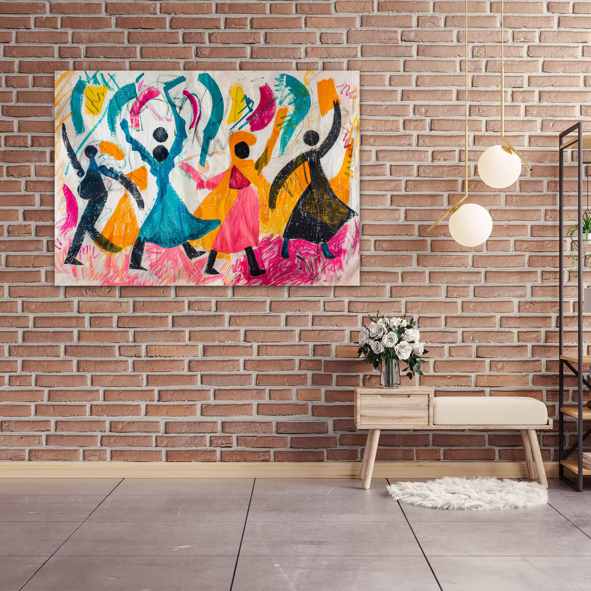 Dancing Figures Henri Matisse Canvas Print - Henri Matisse, Henri Matisse, Canvas, Wall Art
